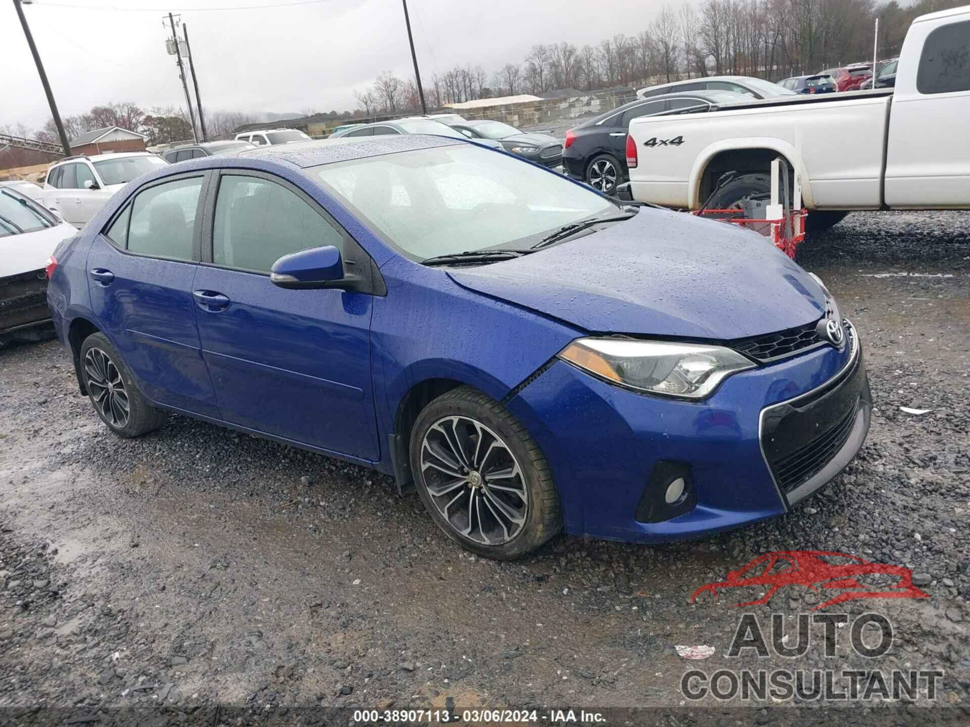 TOYOTA COROLLA 2016 - 5YFBURHE9GP554395