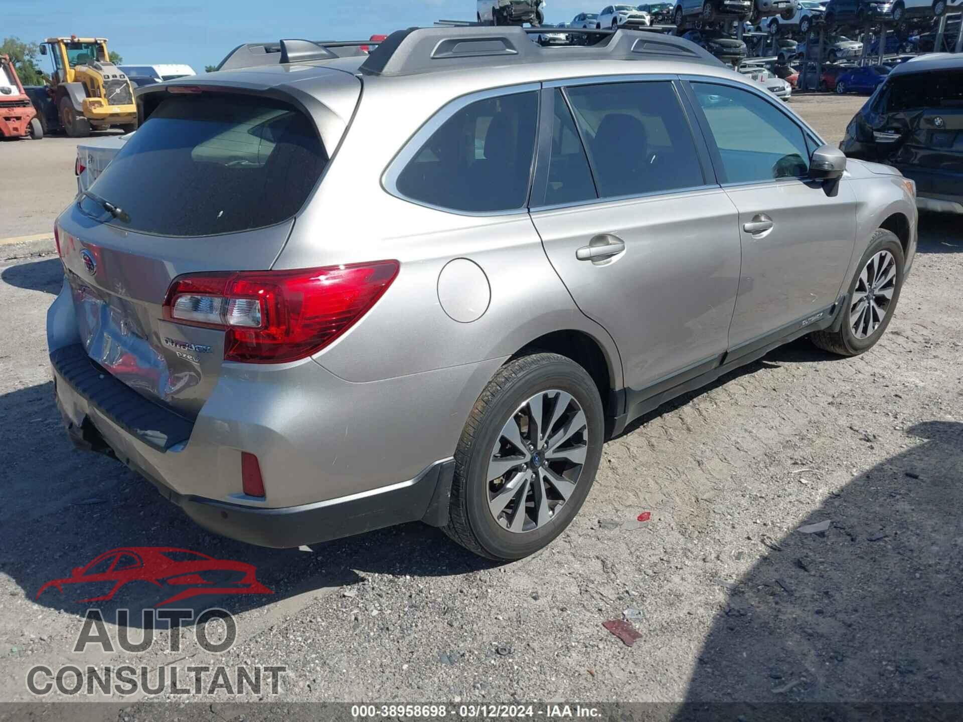 SUBARU OUTBACK 2017 - 4S4BSANC9H3312917