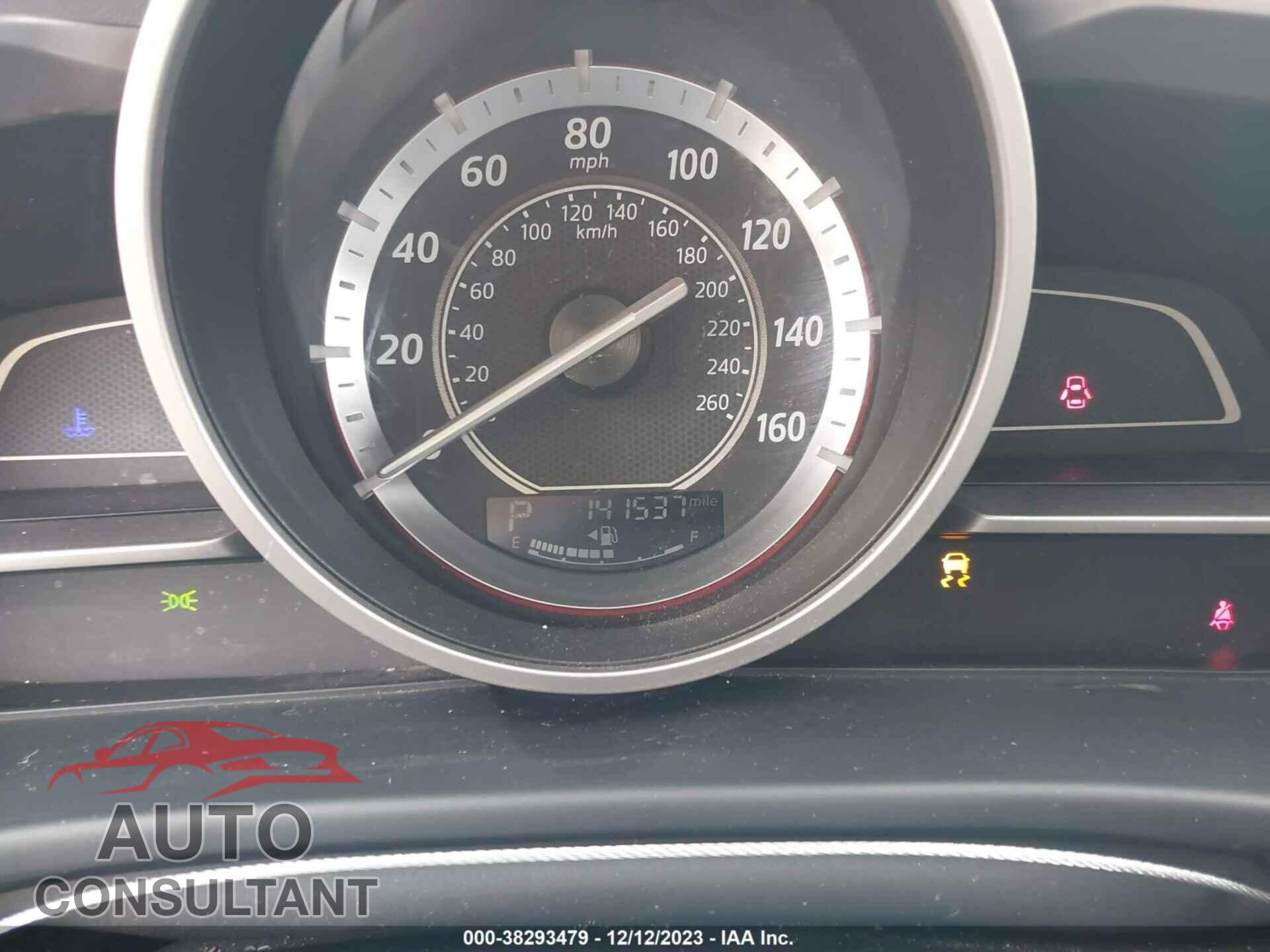 MAZDA MAZDA3 2015 - JM1BM1T72F1228323