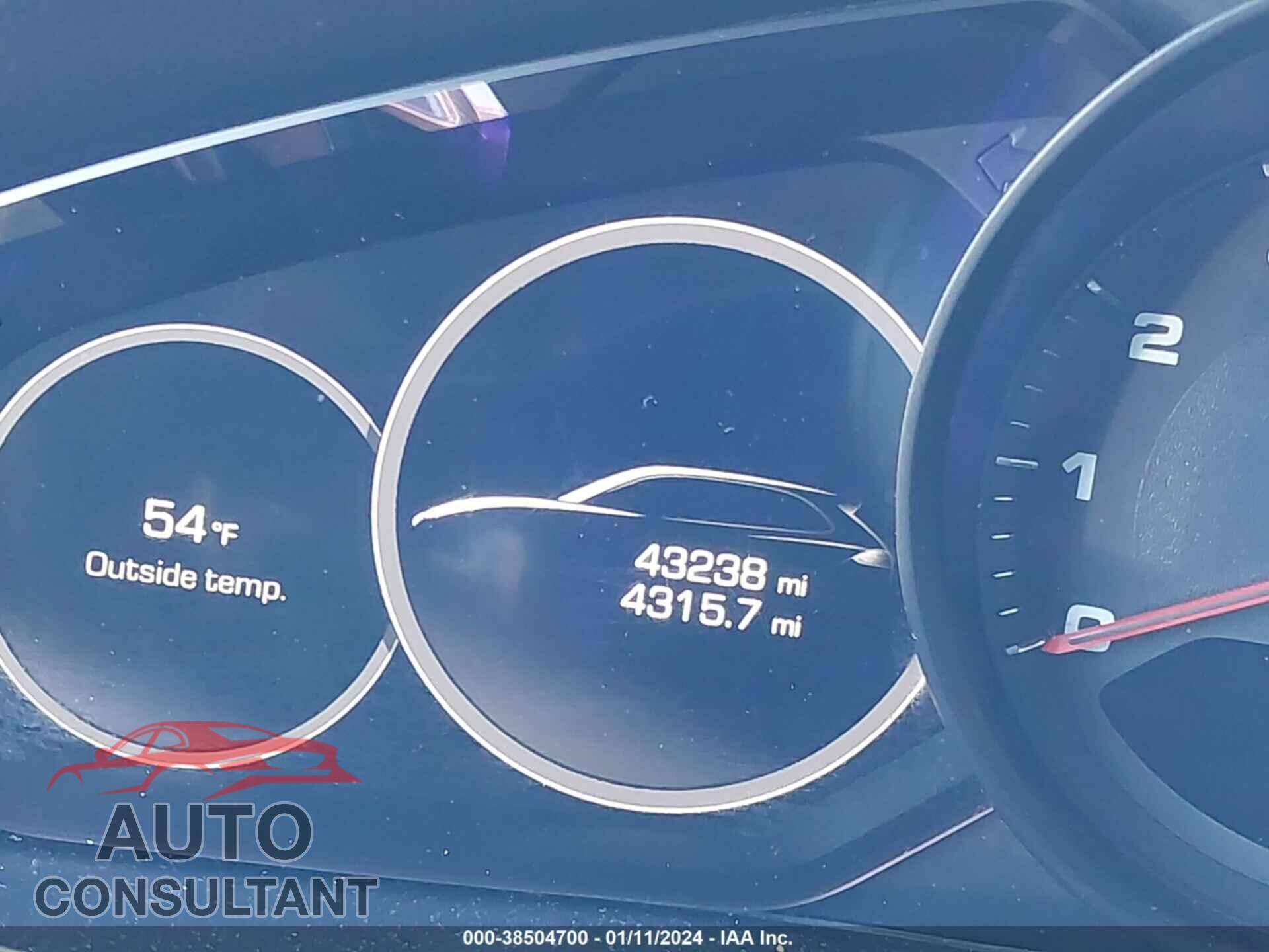 PORSCHE CAYENNE 2020 - WP1AA2AY2LDA05410