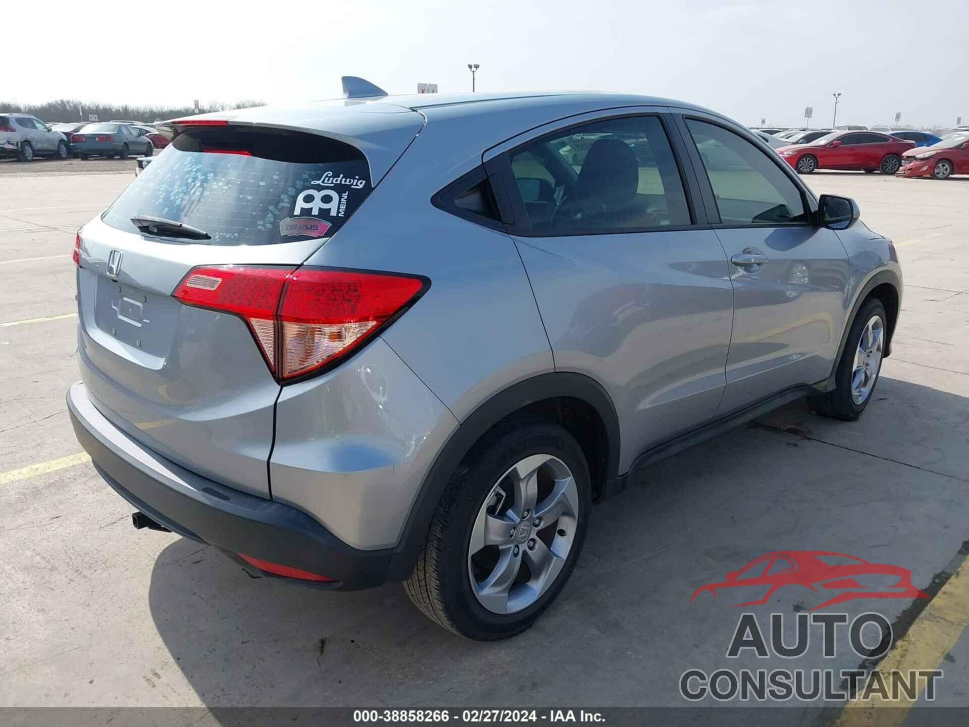 HONDA HR-V 2018 - 3CZRU5H32JM717435