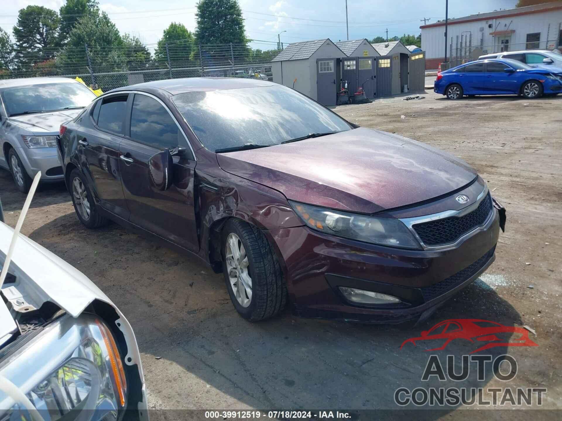 KIA OPTIMA 2013 - 5XXGN4A73DG121905