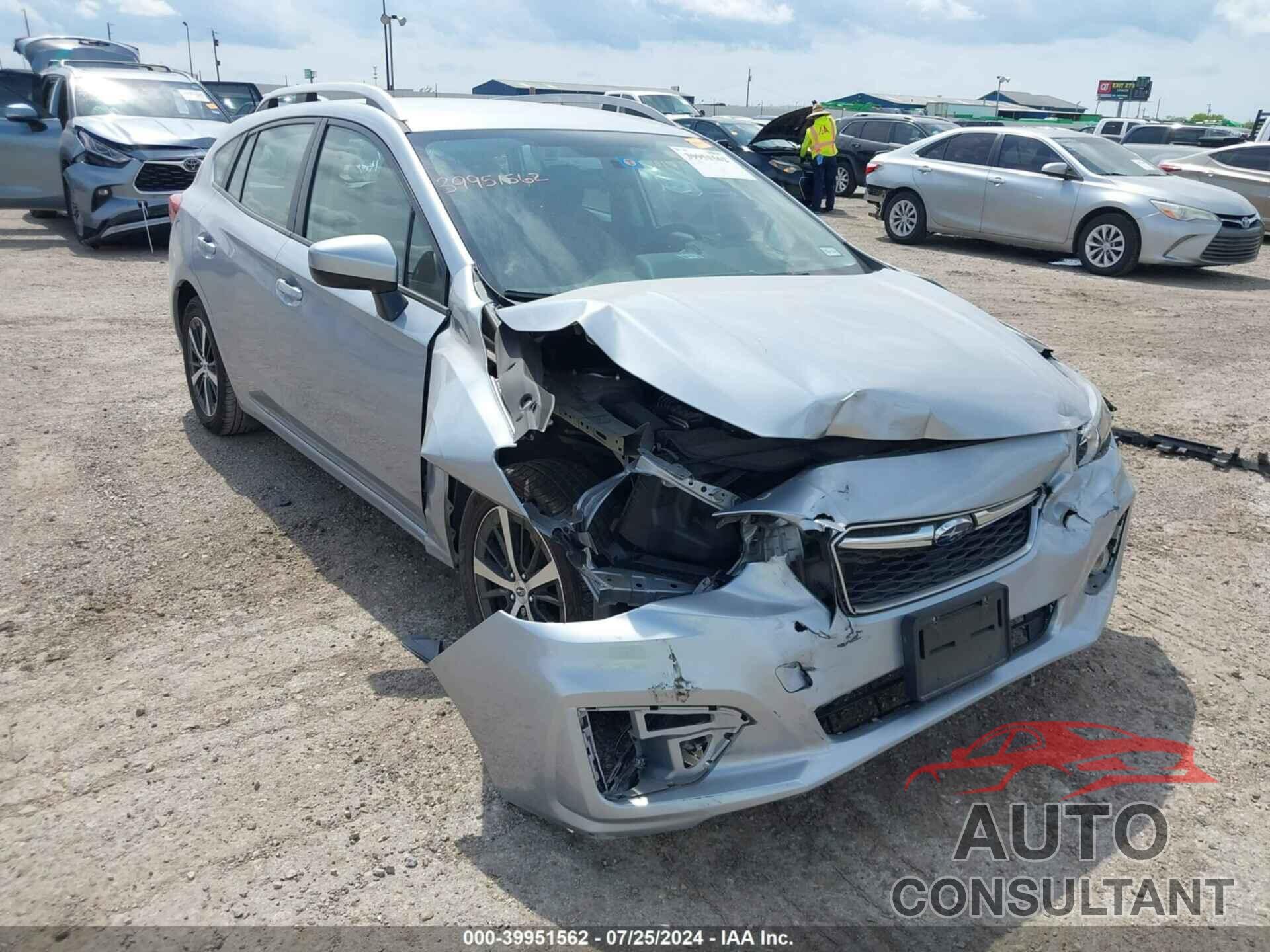 SUBARU IMPREZA 2019 - 4S3GTAD6XK3744751