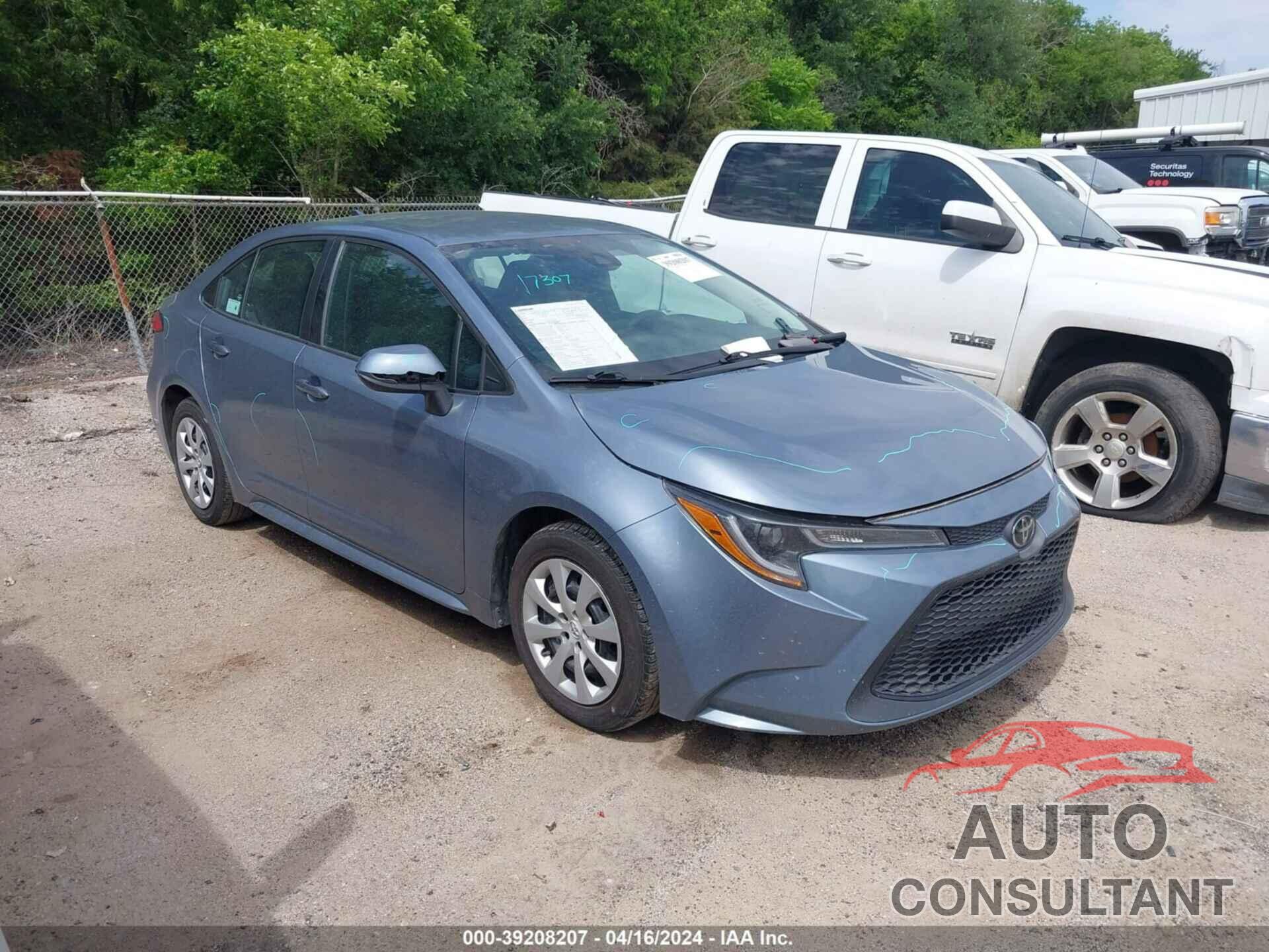 TOYOTA COROLLA 2021 - 5YFEPMAE6MP184360