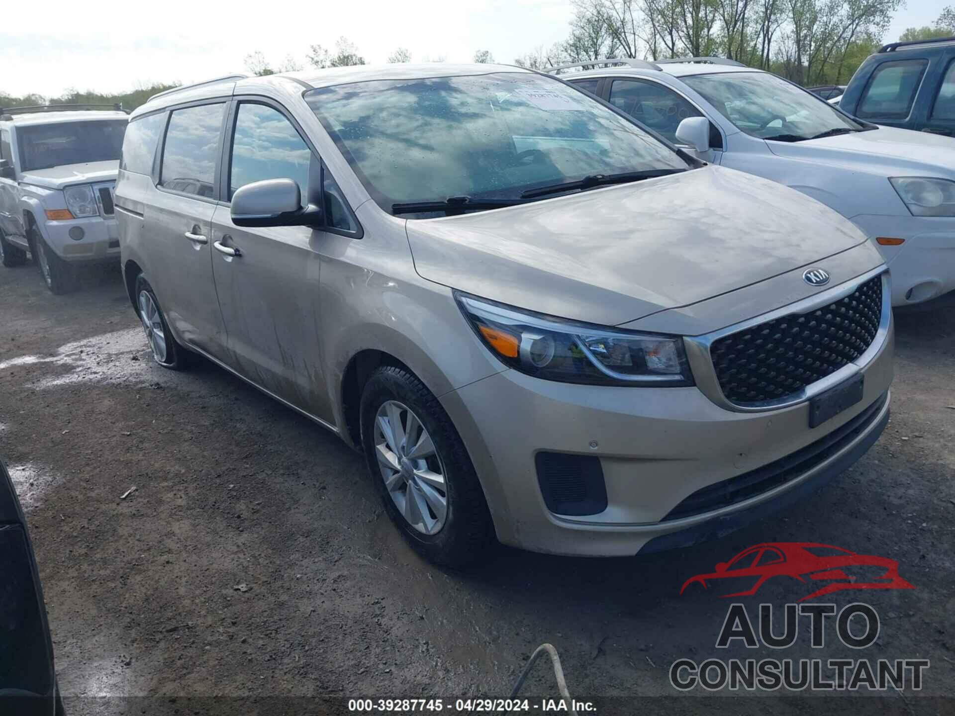 KIA SEDONA 2017 - KNDMB5C11H6253396