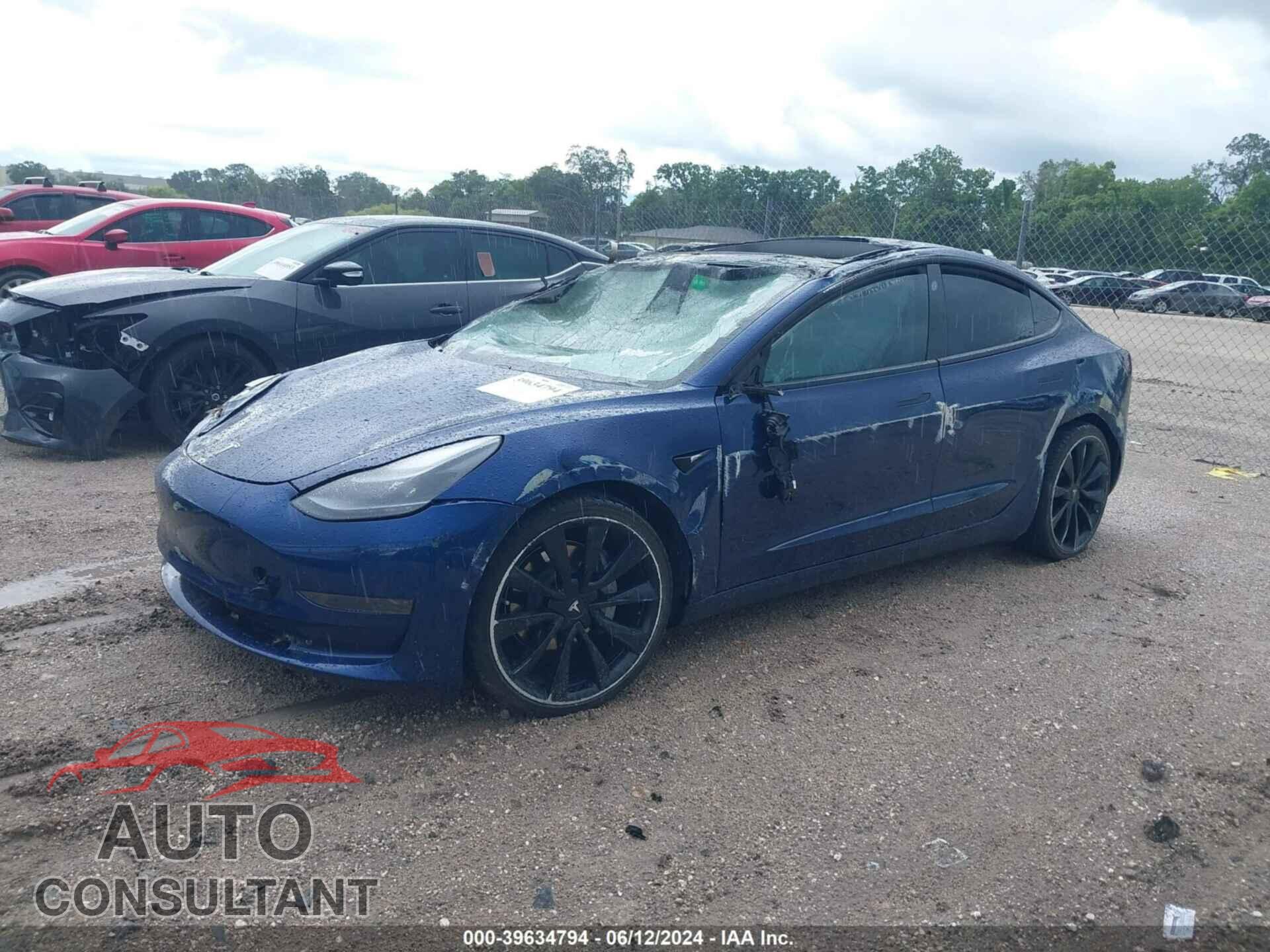 TESLA MODEL 3 2021 - 5YJ3E1EA9MF908864