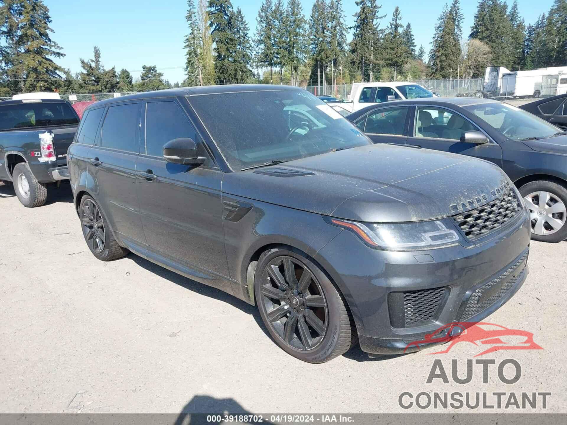 LAND ROVER RANGE ROVER SPORT 2020 - SALWR2SU3LA884695