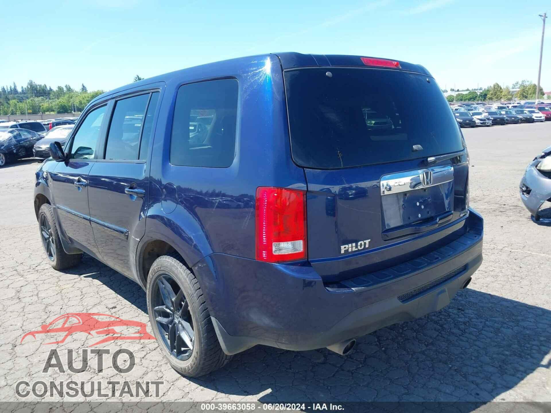 HONDA PILOT 2014 - 5FNYF4H55EB042309