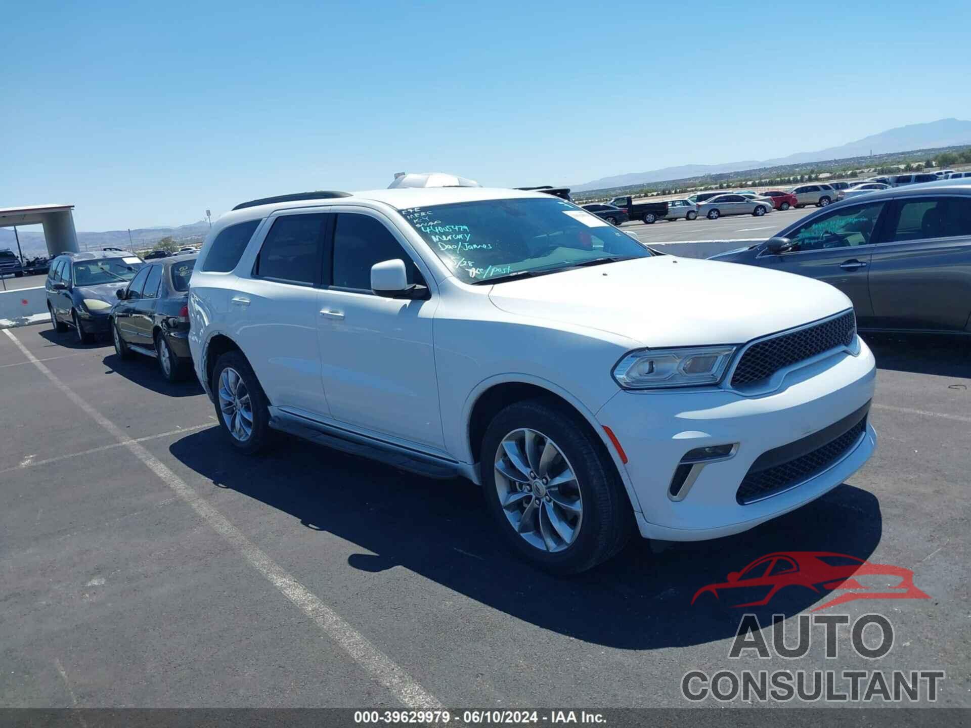 DODGE DURANGO 2022 - 1C4RDJAG9NC129566