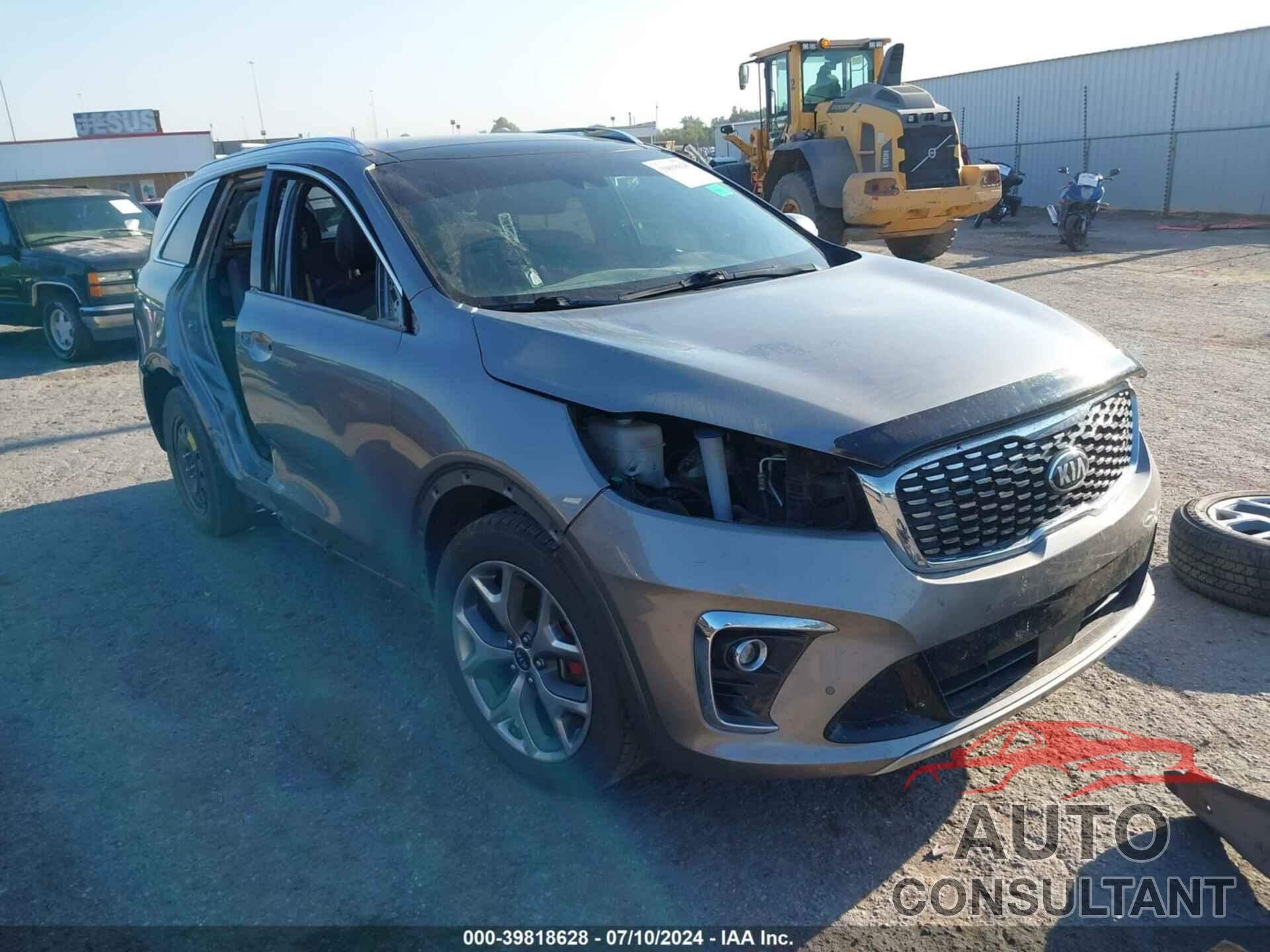 KIA SORENTO 2019 - 5XYPK4A54KG506390