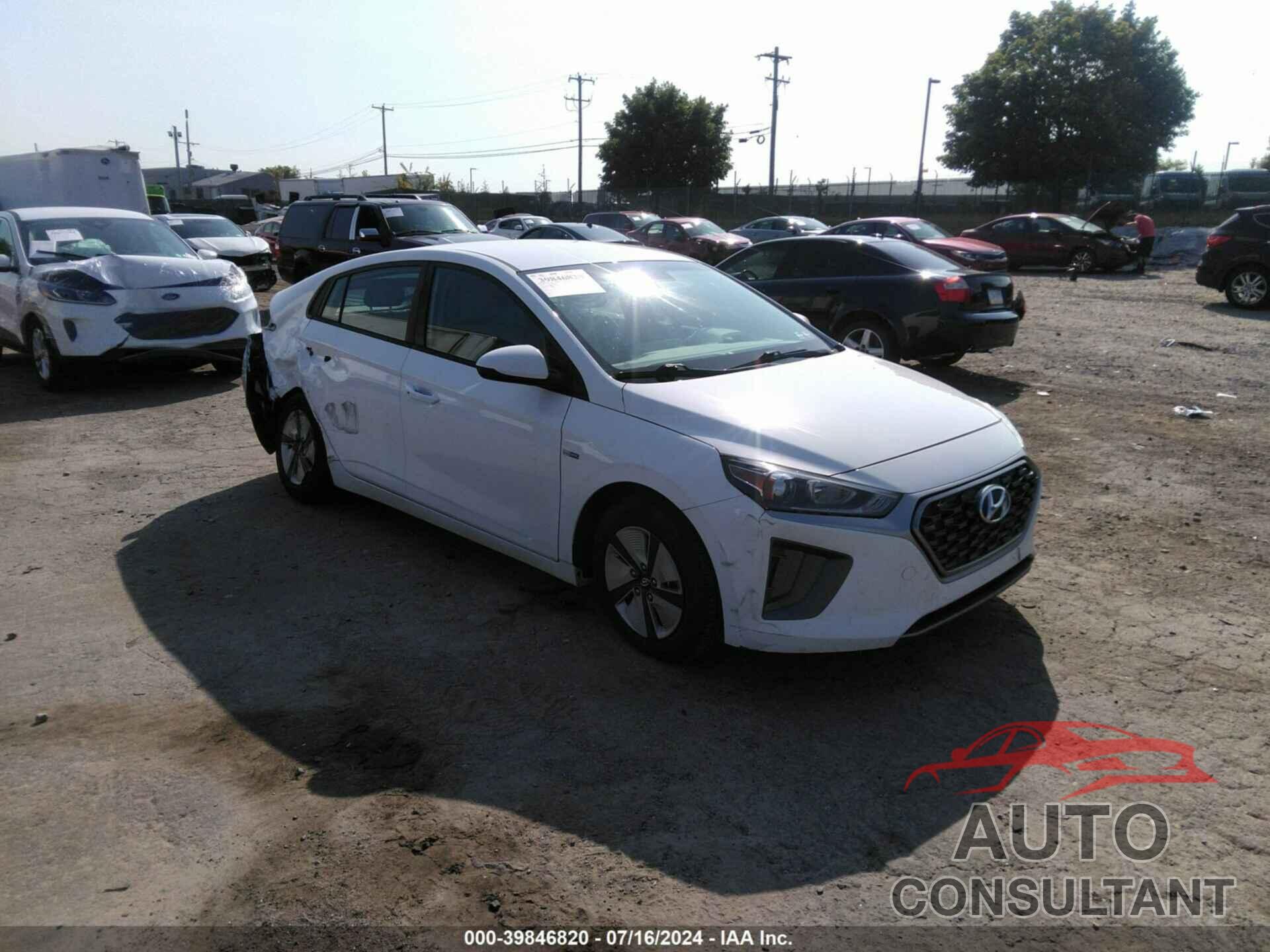 HYUNDAI IONIQ HYBRID 2020 - KMHC65LC6LU231444