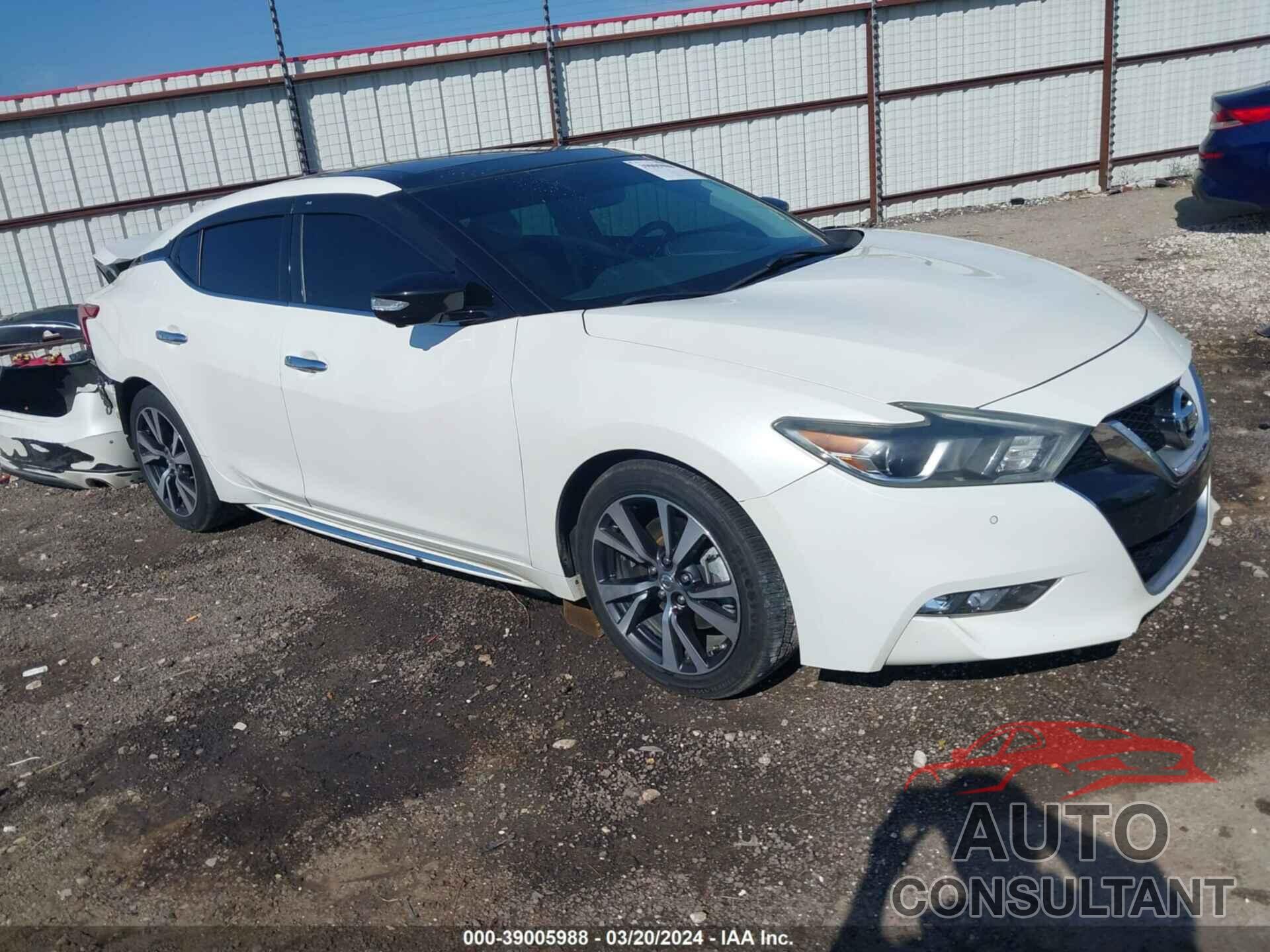 NISSAN MAXIMA 2016 - 1N4AA6AP6GC397292