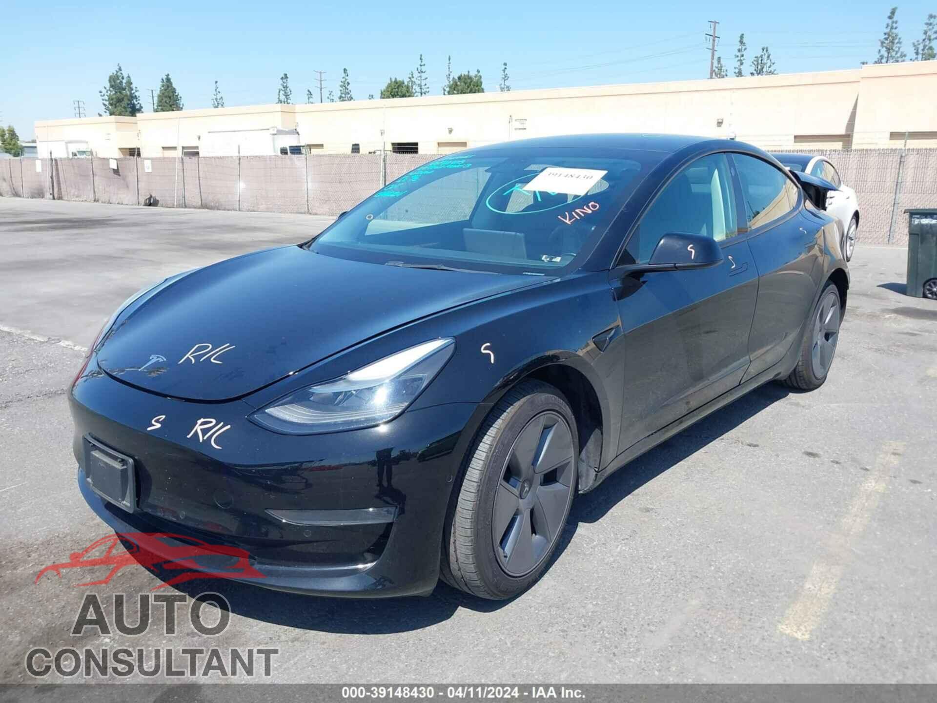 TESLA MODEL 3 2022 - 5YJ3E1EA5NF134341