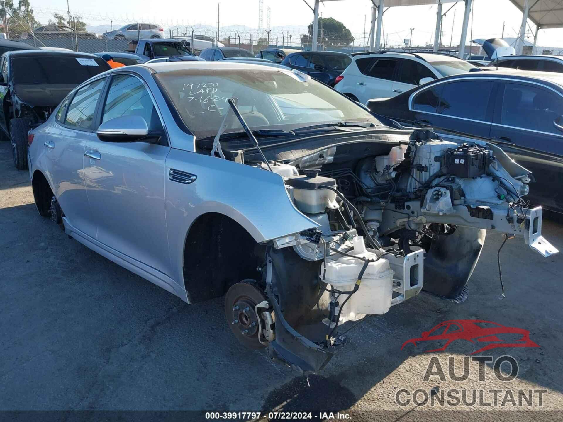 KIA OPTIMA 2020 - 5XXGT4L30LG386943