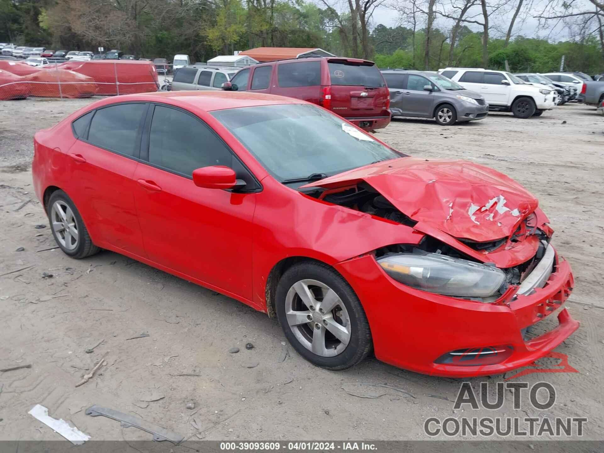 DODGE DART 2016 - 1C3CDFBB0GD766384