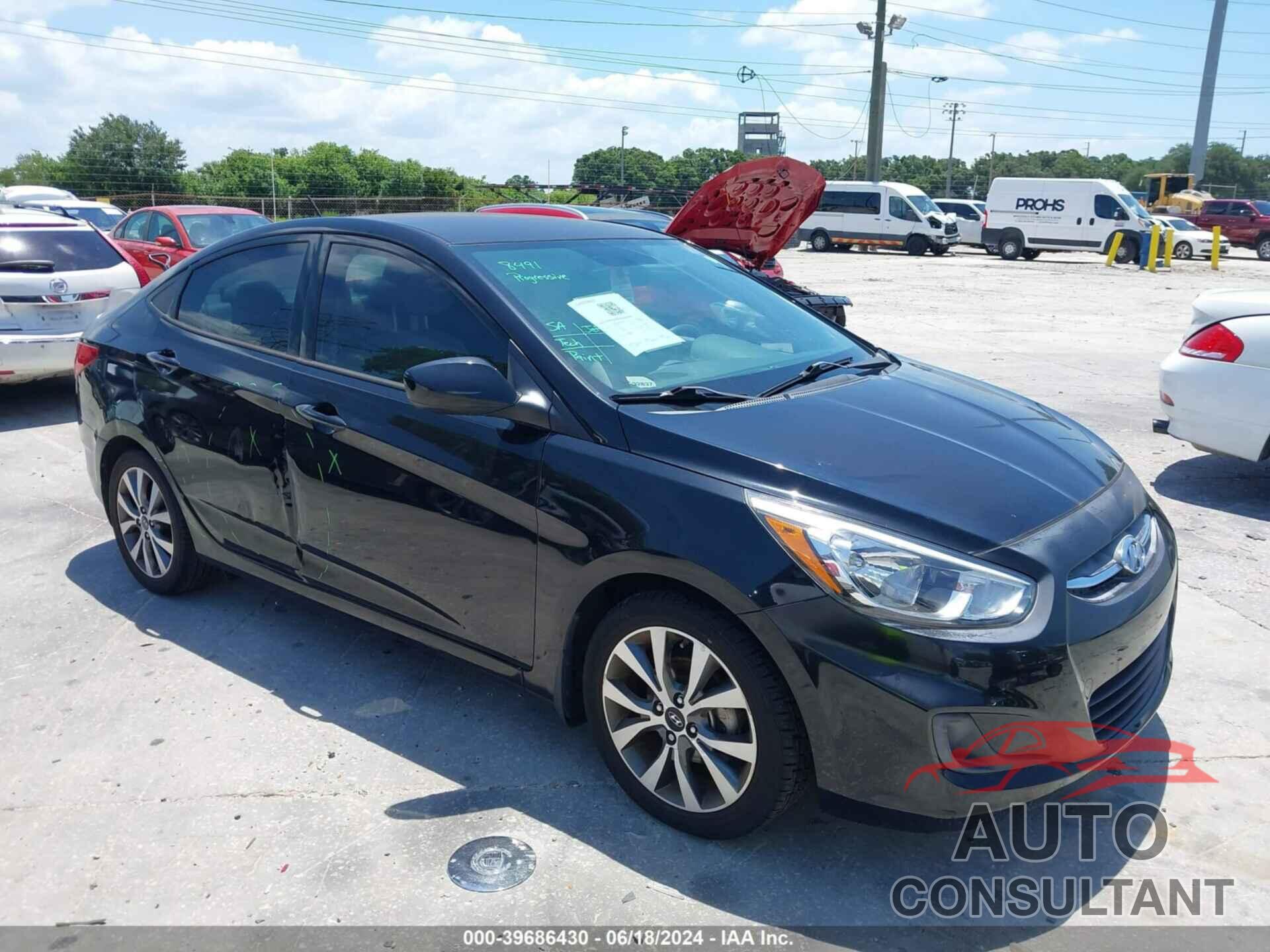 HYUNDAI ACCENT 2017 - KMHCT4AE5HU351623