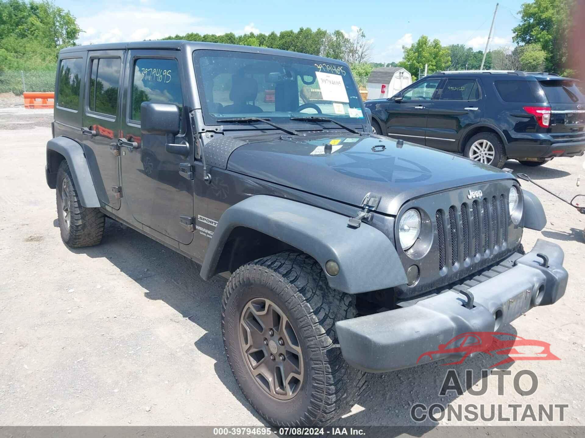 JEEP WRANGLER UNLIMITED 2016 - 1C4BJWDG2GL348486