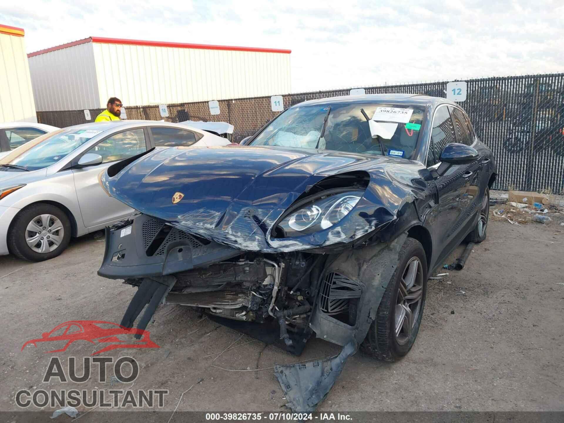 PORSCHE MACAN 2017 - WP1AB2A50HLB10818