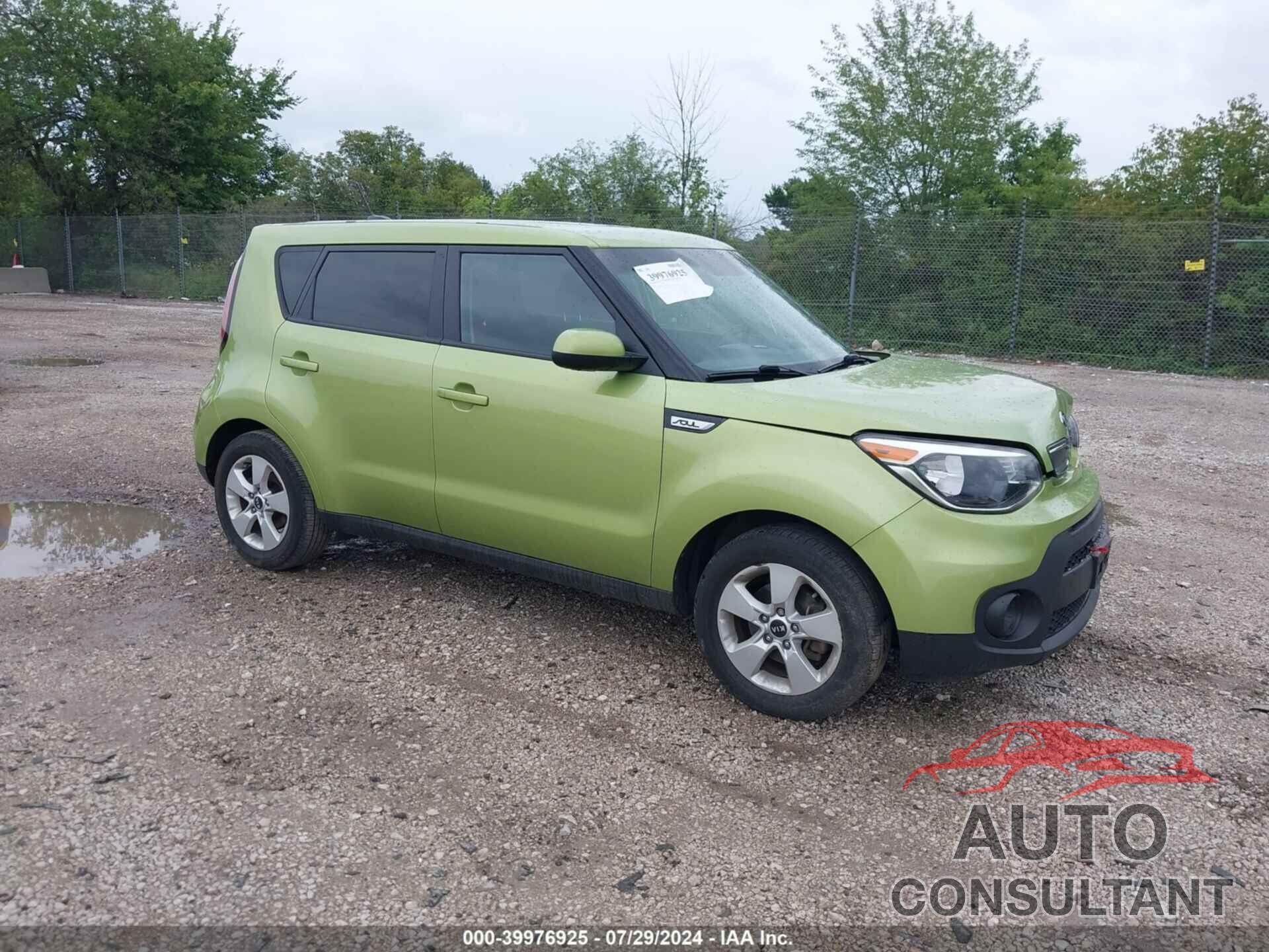 KIA SOUL 2019 - KNDJN2A27K7915763