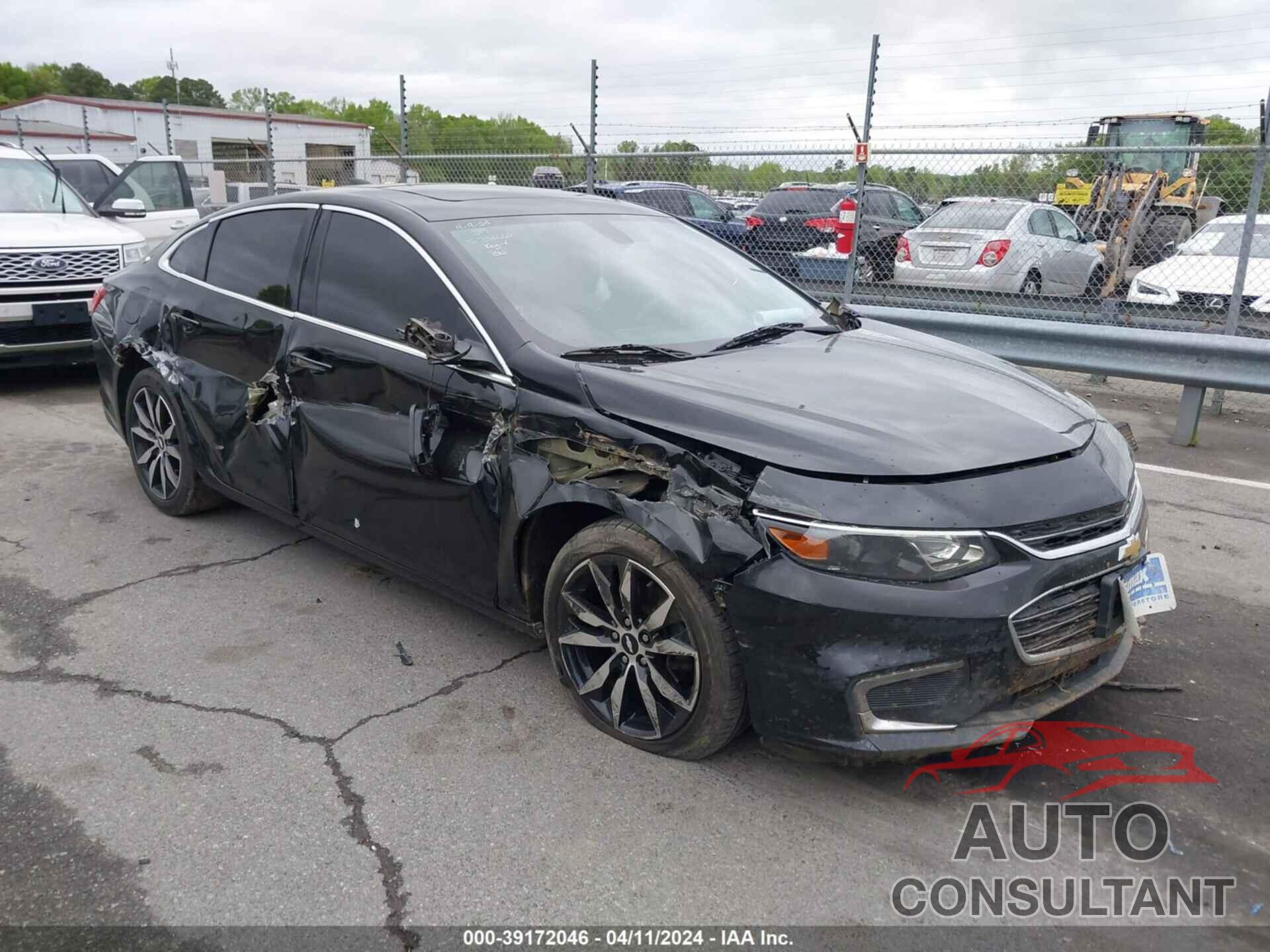 CHEVROLET MALIBU 2016 - 1G1ZE5ST3GF336660