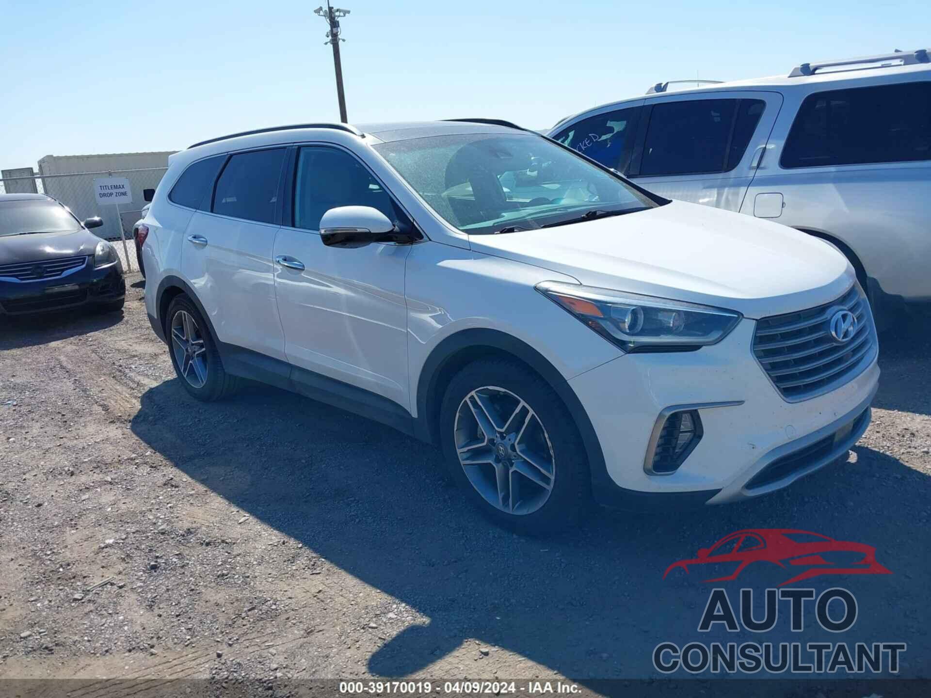 HYUNDAI SANTA FE 2017 - KM8SR4HF0HU181955