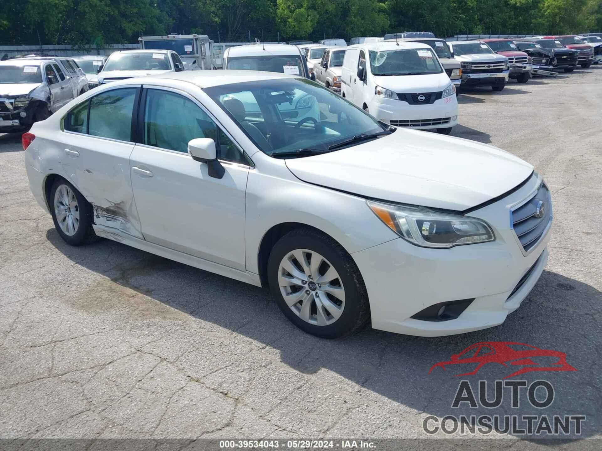 SUBARU LEGACY 2016 - 4S3BNAF65G3030339