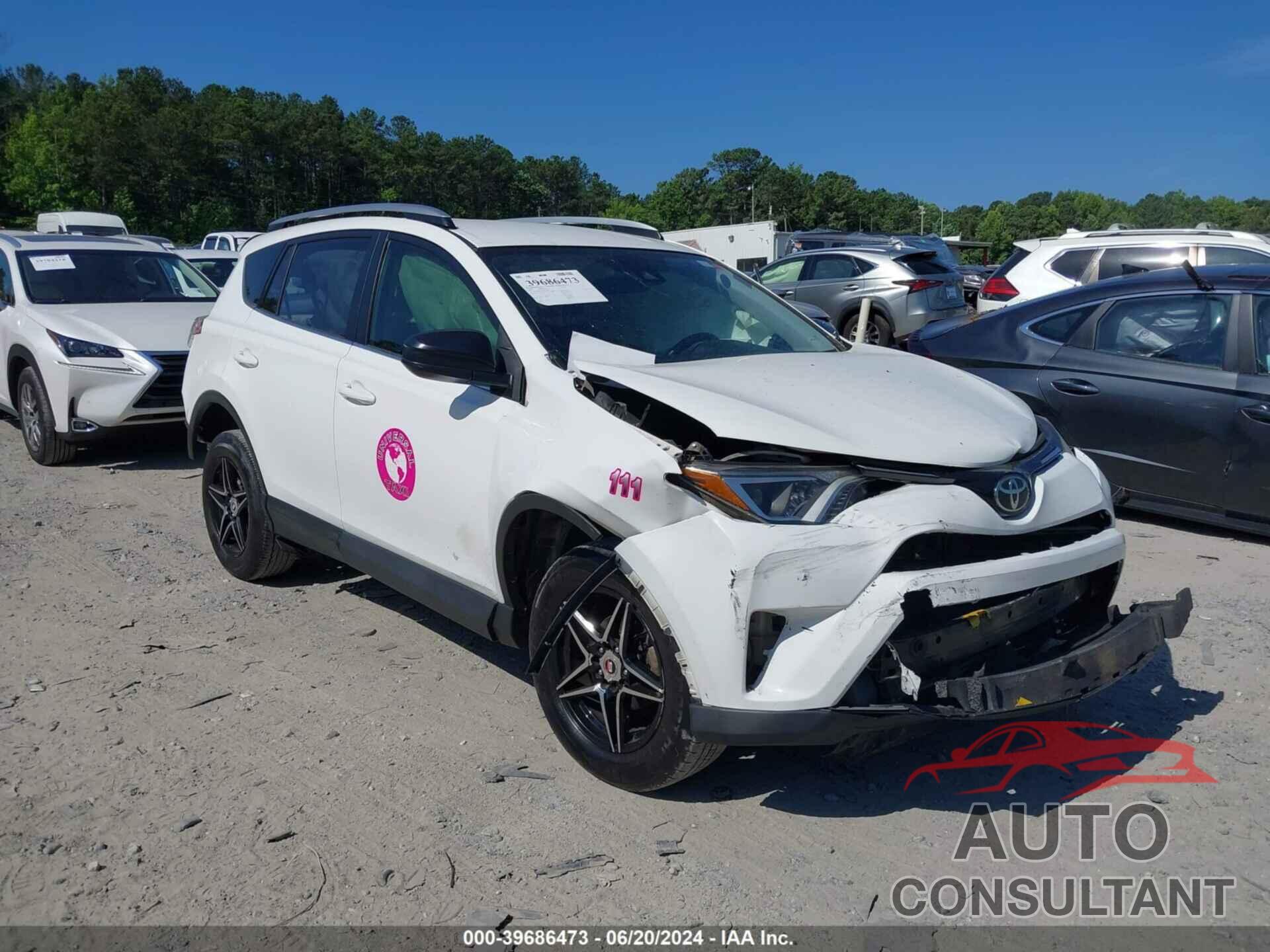 TOYOTA RAV4 2017 - JTMZFREV4HD107720