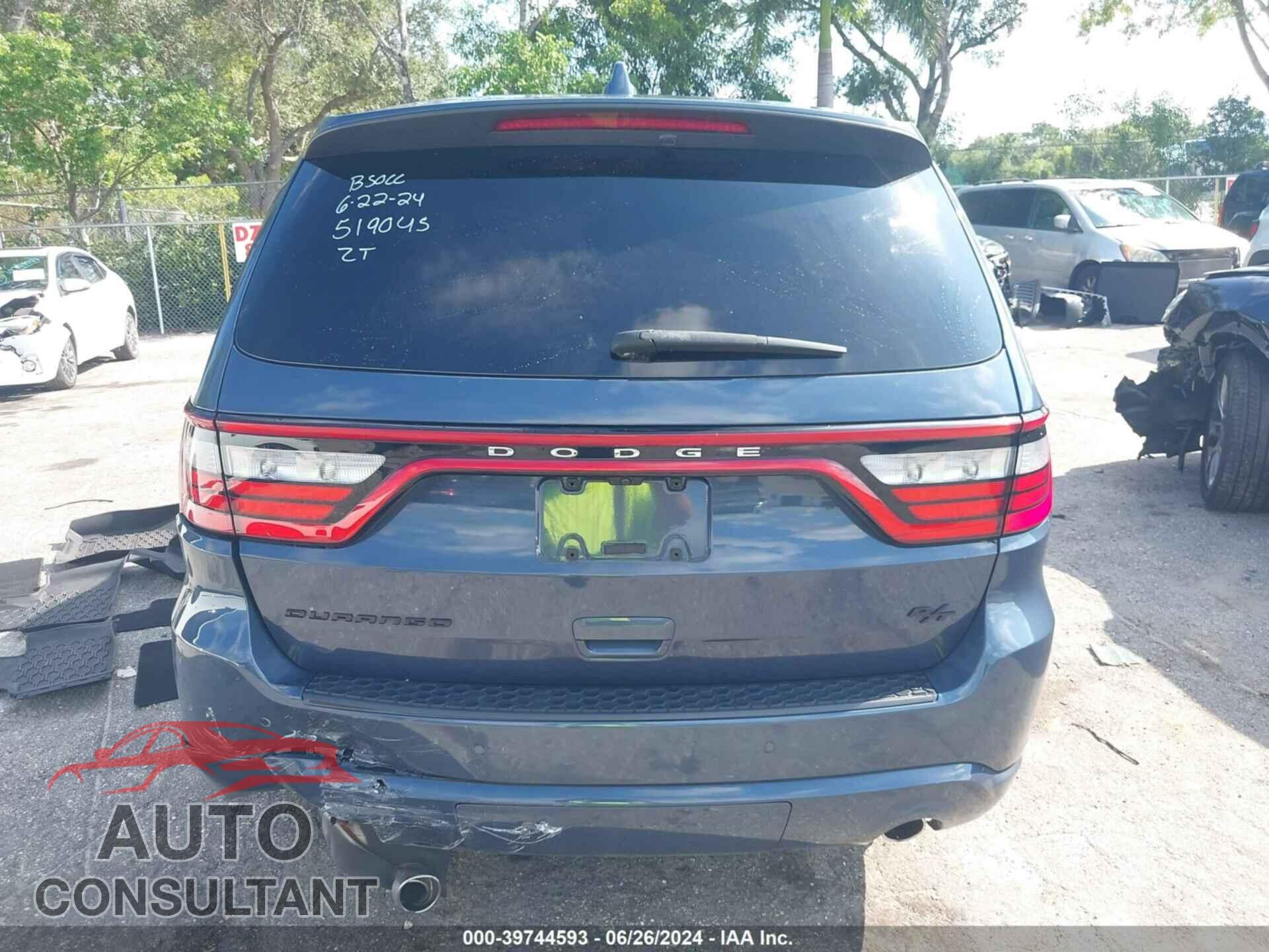 DODGE DURANGO 2021 - 1C4SDHCTXMC519045