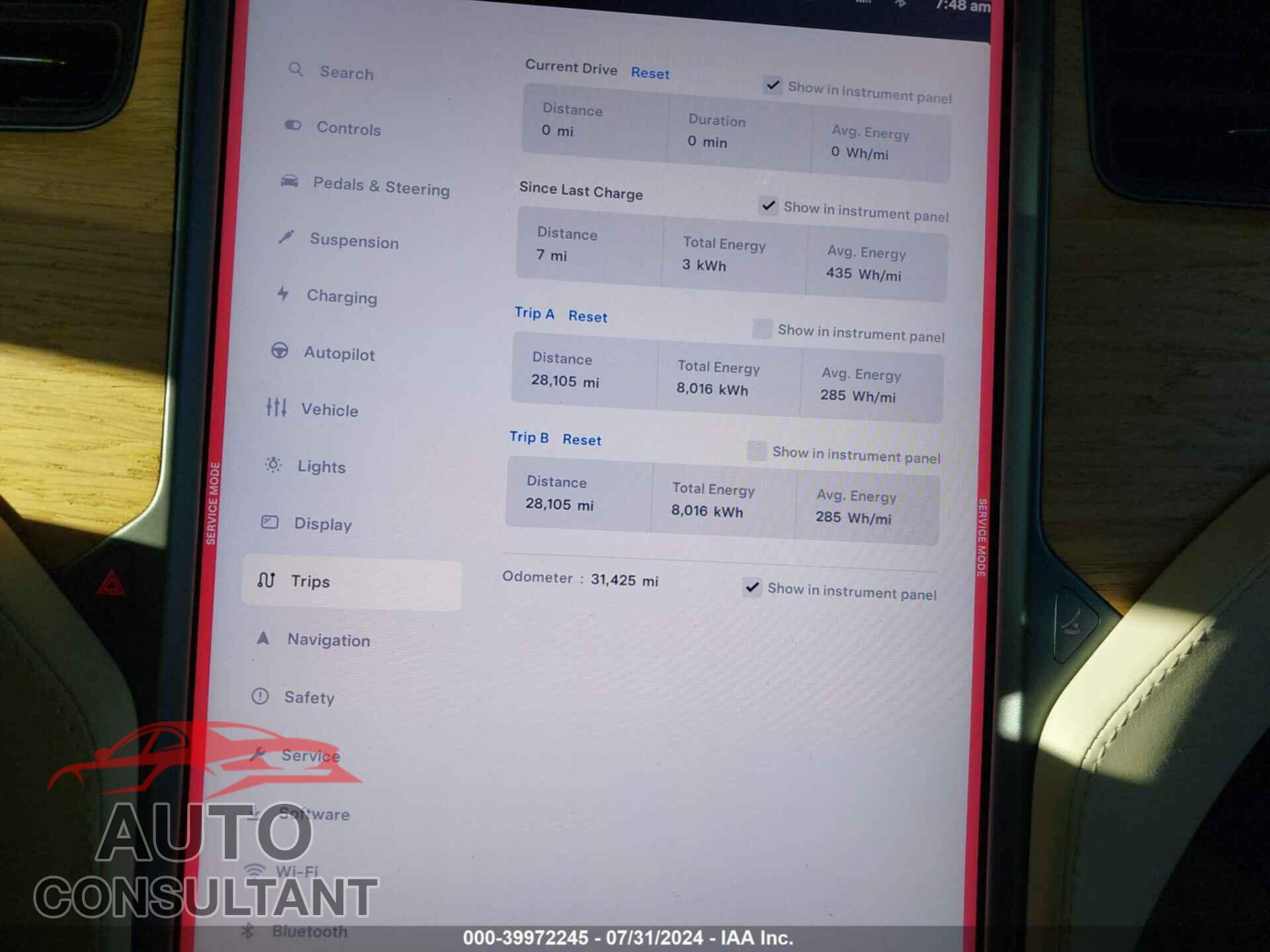 TESLA MODEL S 2019 - 5YJSA1E25KF330579