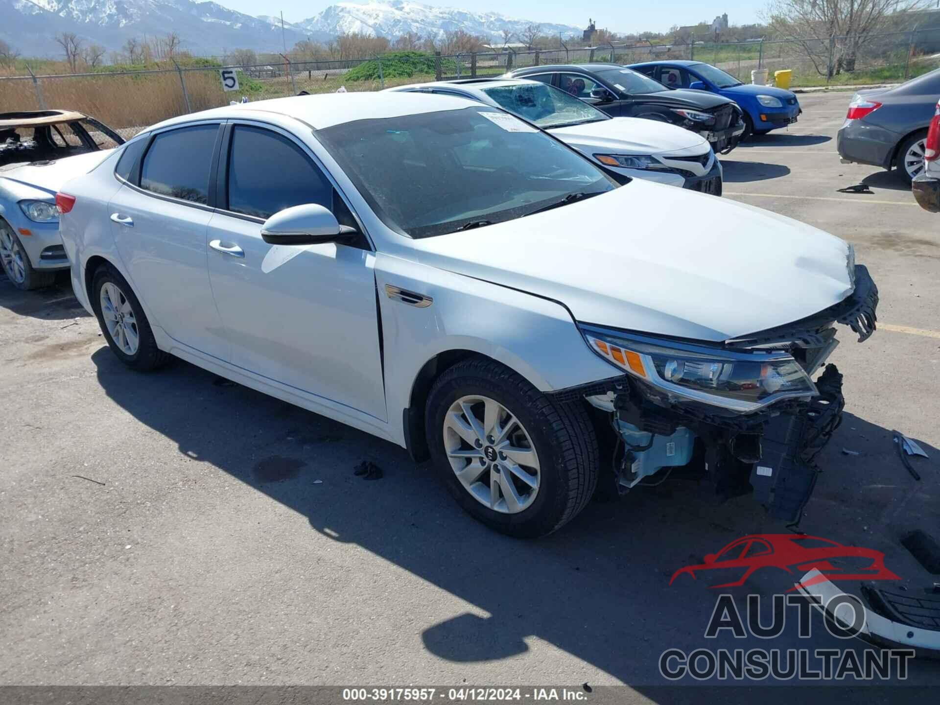 KIA OPTIMA 2016 - 5XXGT4L36GG042507