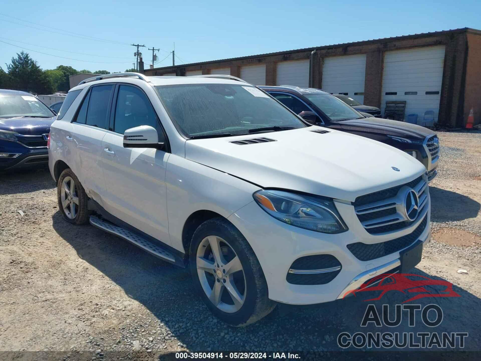 MERCEDES-BENZ GLE 350 2016 - 4JGDA5HB0GA799392