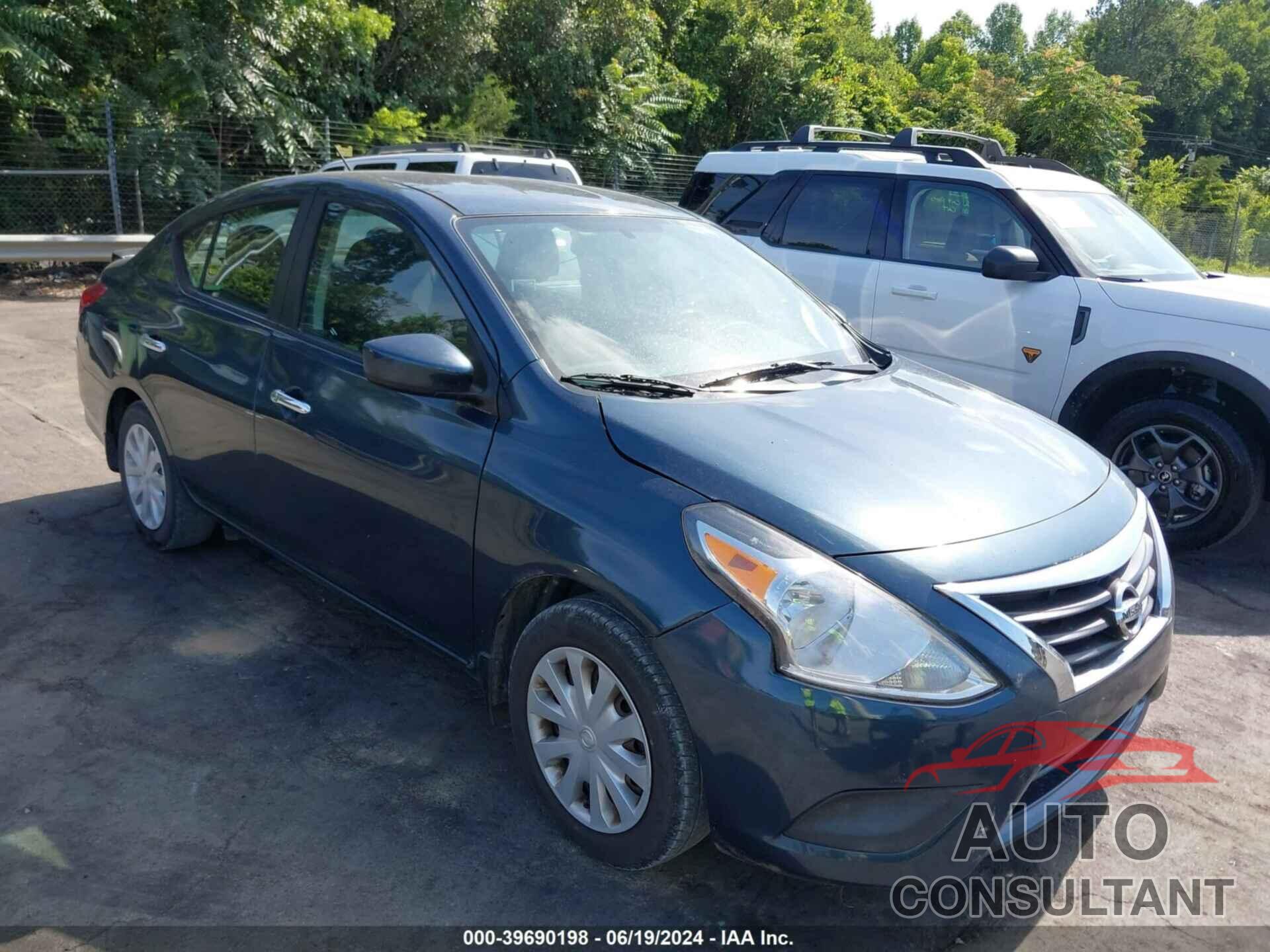 NISSAN VERSA 2016 - 3N1CN7AP5GL859636