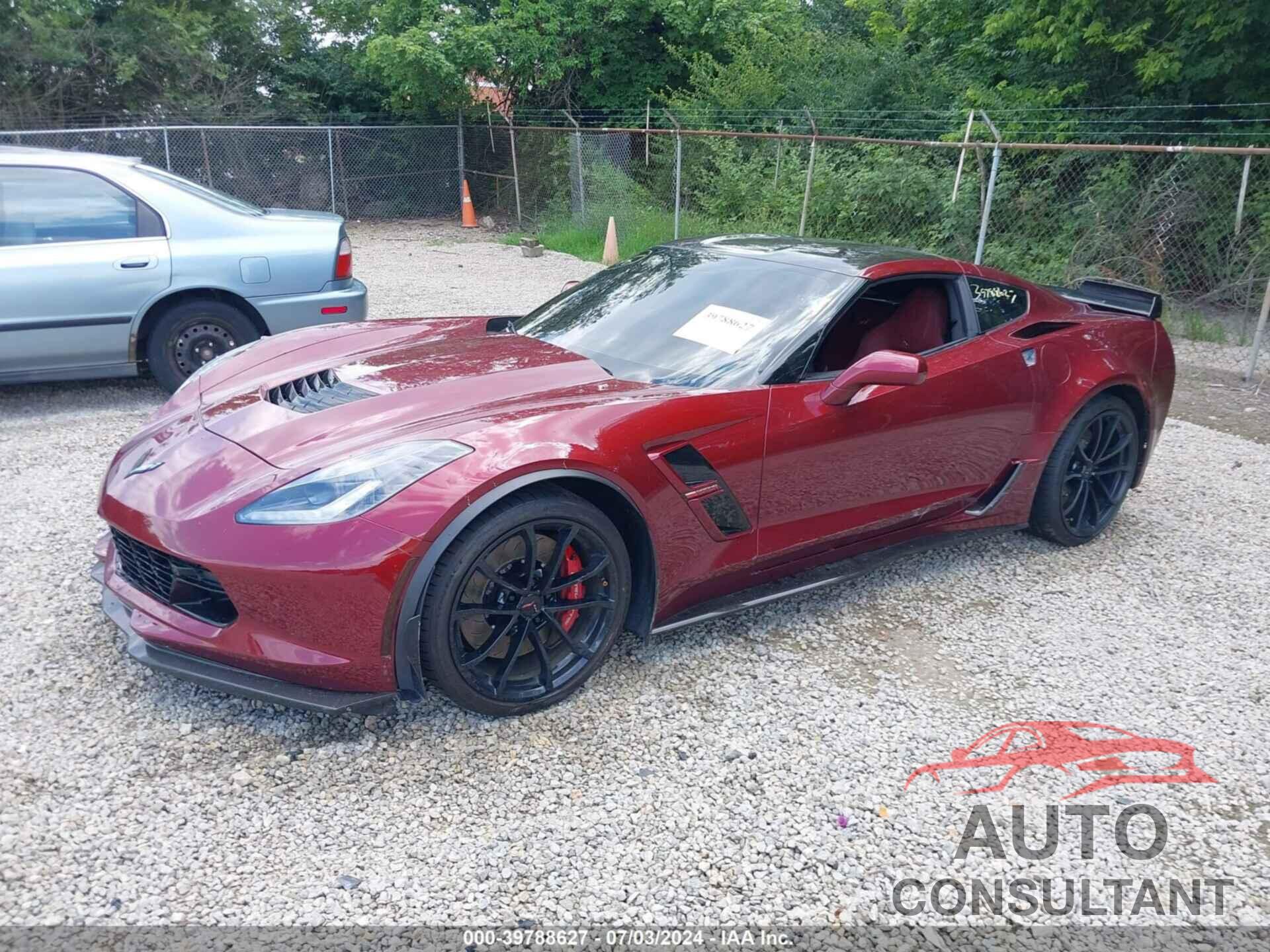 CHEVROLET CORVETTE 2017 - 1G1Y12D70H5121590