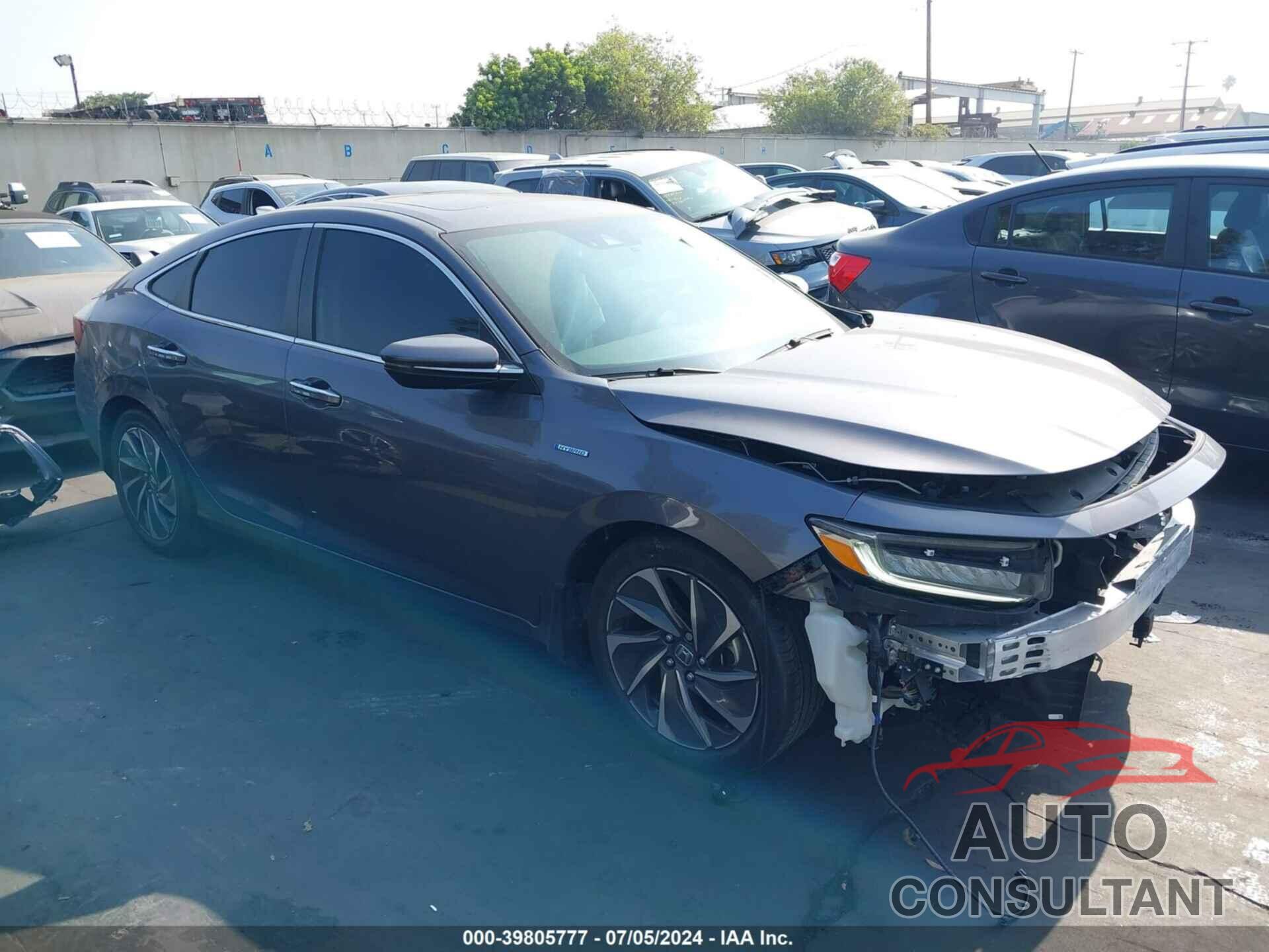 HONDA INSIGHT 2022 - 19XZE4F92NE006810