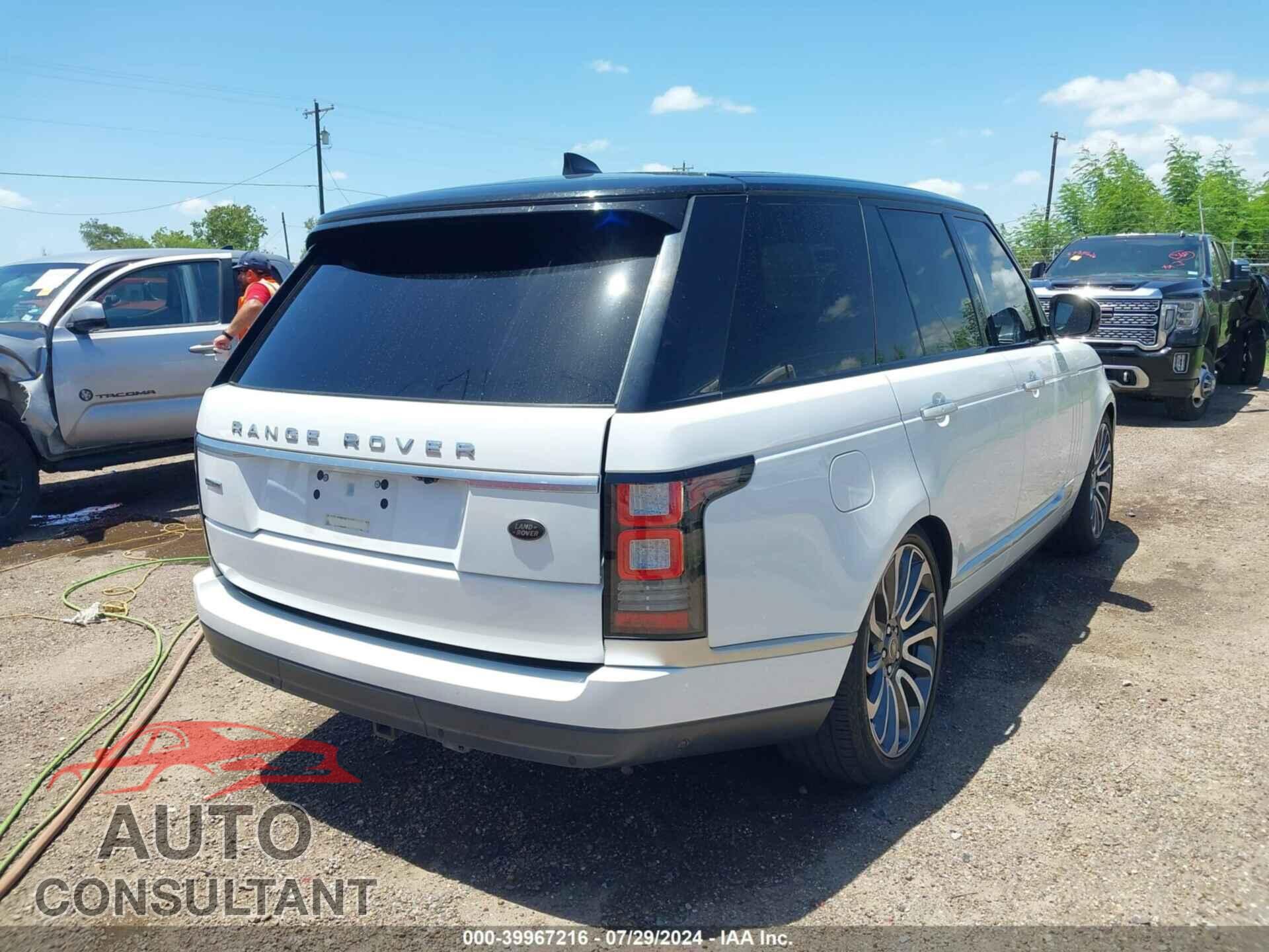 LAND ROVER RANGE ROVER 2017 - SALGV2FEXHA320973