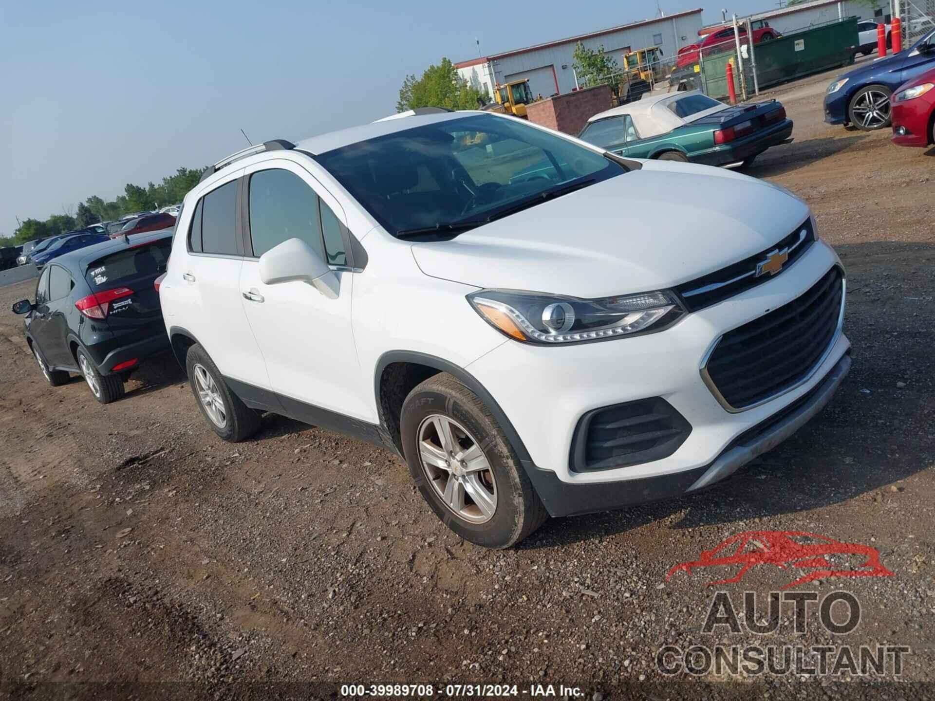 CHEVROLET TRAX 2017 - KL7CJPSB2HB133261