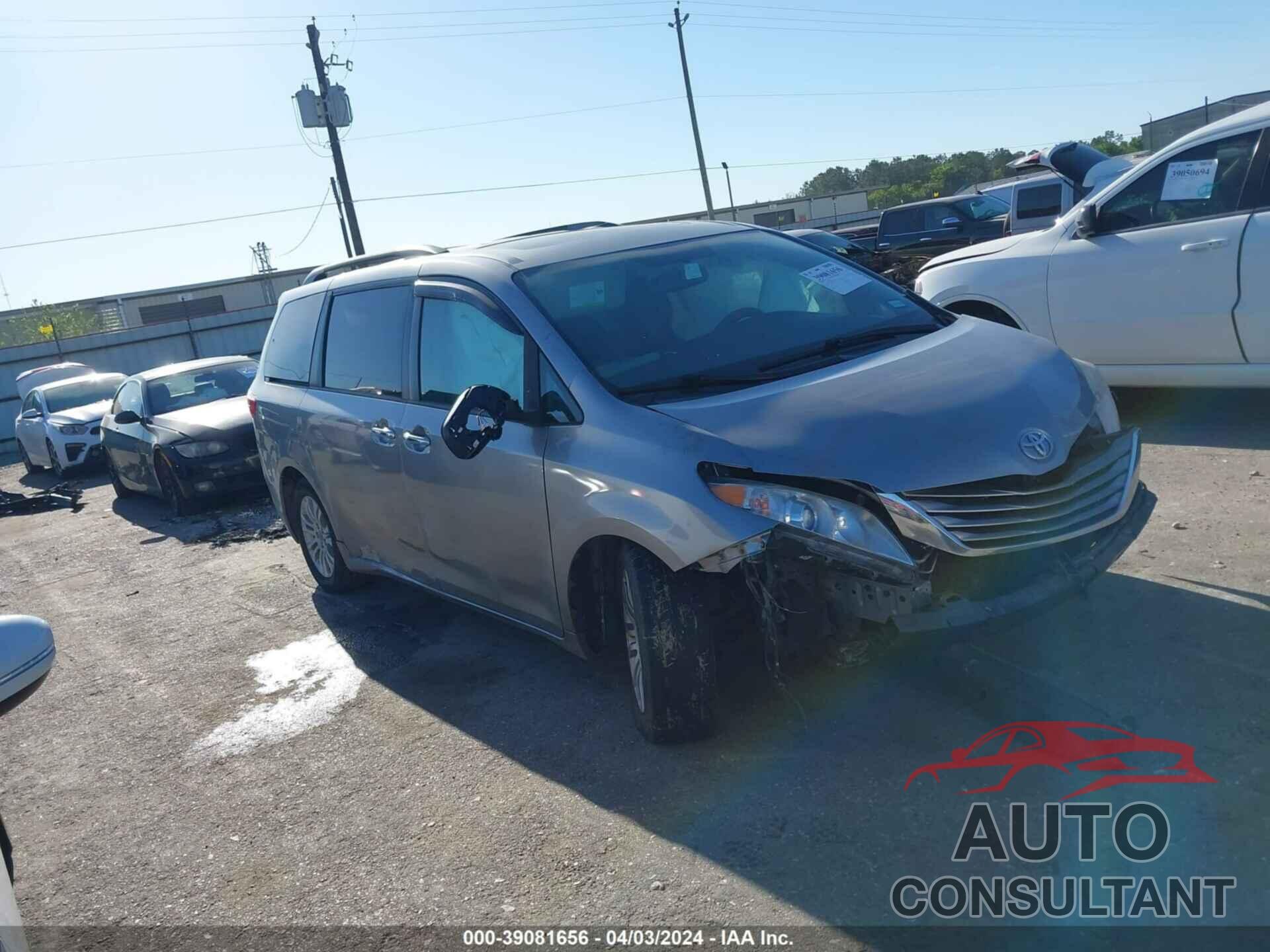 TOYOTA SIENNA 2017 - 5TDYZ3DC3HS801786