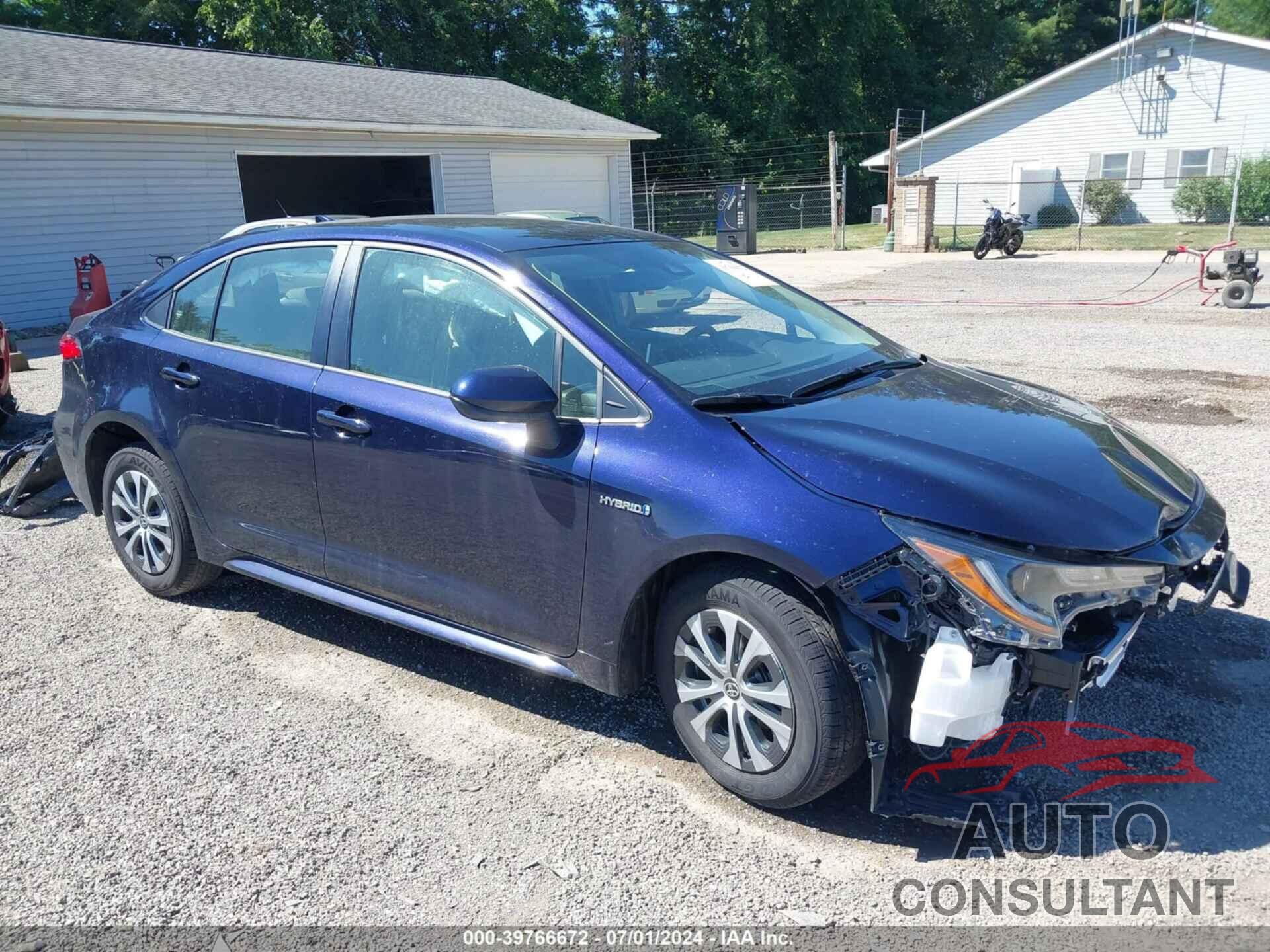 TOYOTA COROLLA 2021 - JTDEAMDE9MJ025639