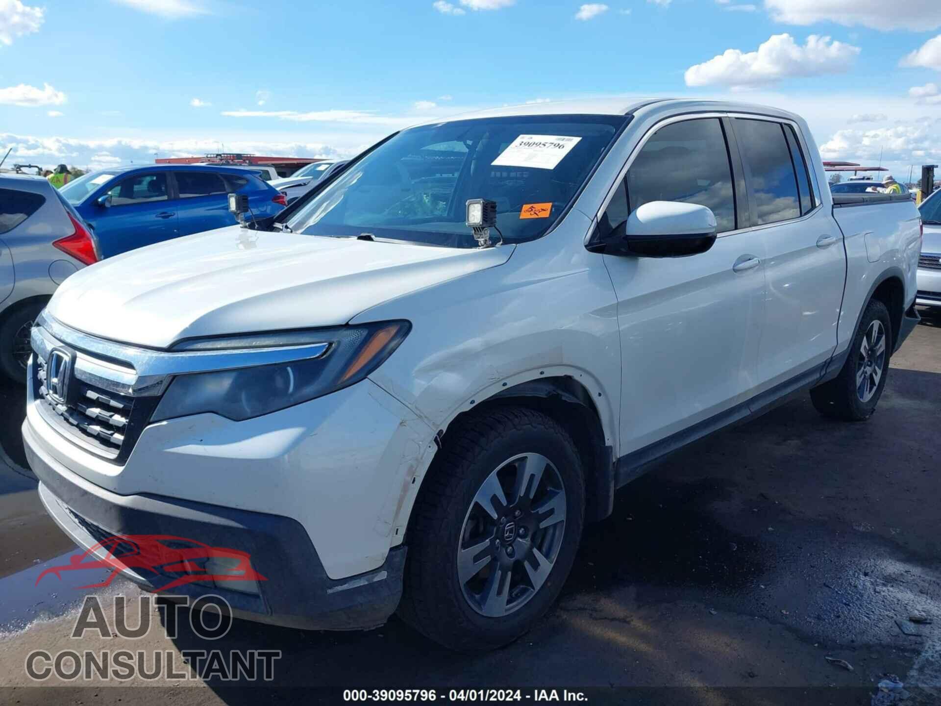 HONDA RIDGELINE 2017 - 5FPYK3F54HB020256