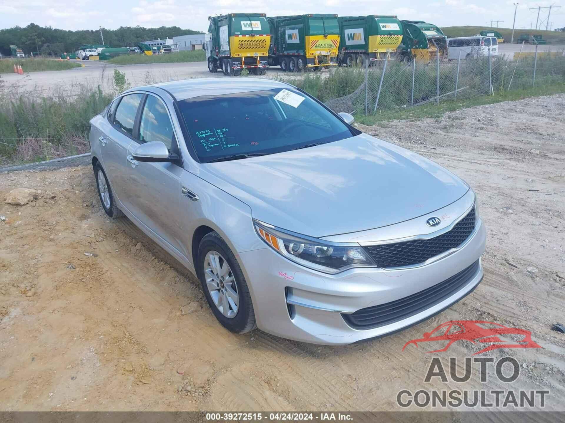 KIA OPTIMA 2018 - 5XXGT4L36JG227812