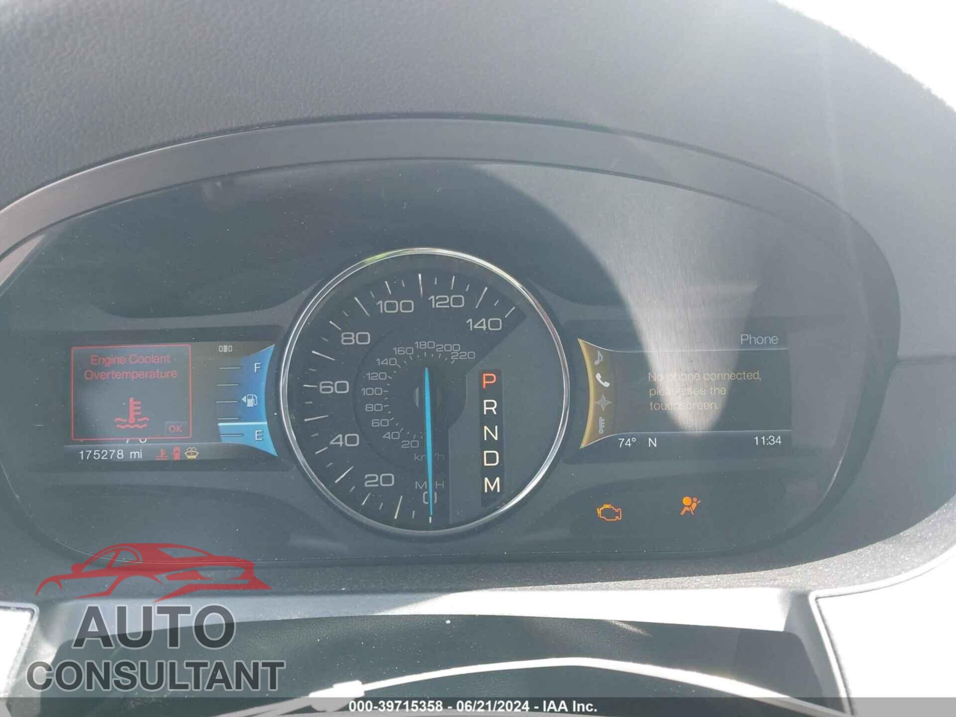 FORD EDGE 2012 - 2FMDK3JC6CBA89738