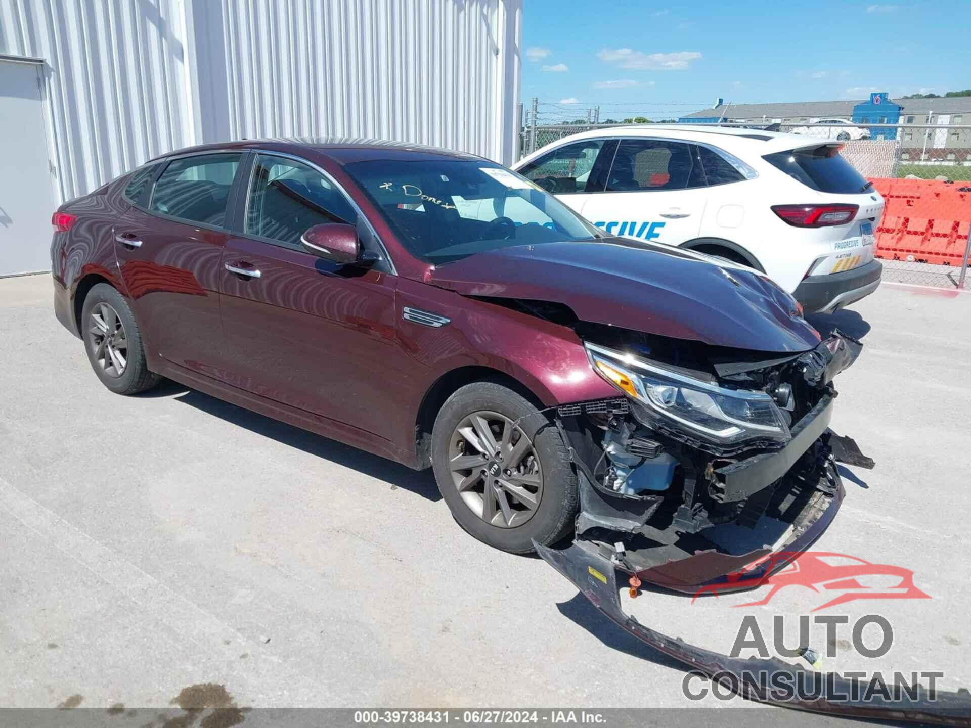 KIA OPTIMA 2020 - 5XXGT4L36LG432386