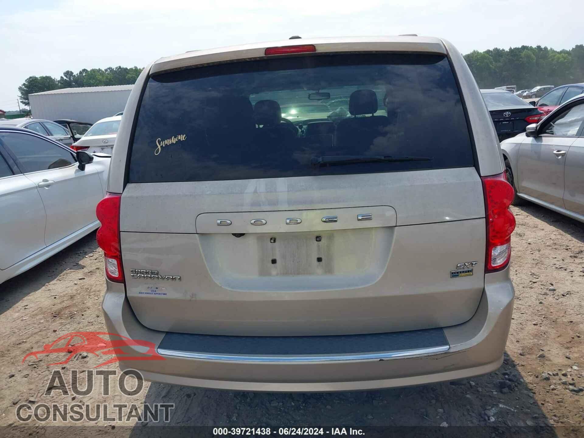 DODGE GRAND CARAVAN 2016 - 2C4RDGCG6GR175933
