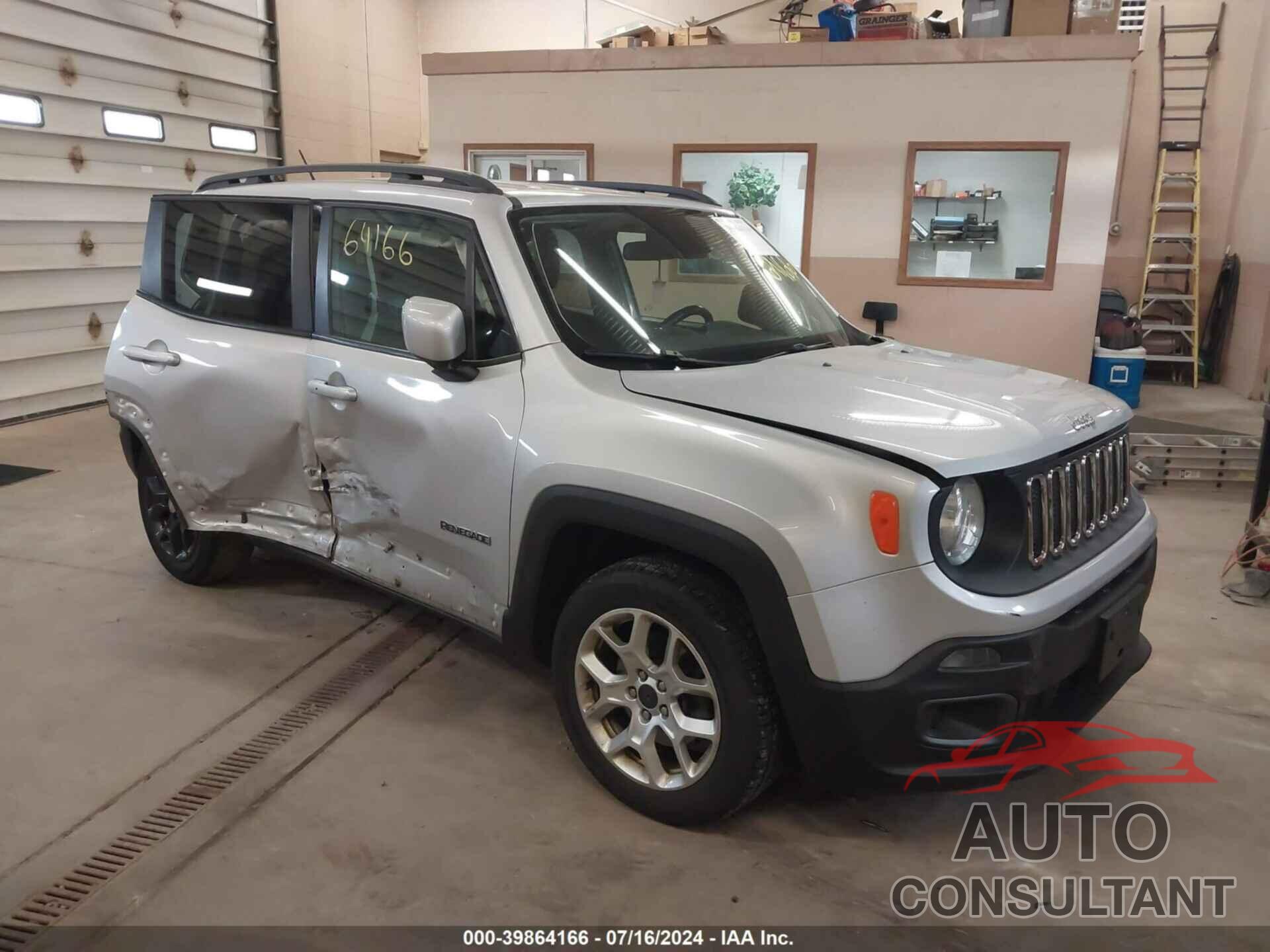 JEEP RENEGADE 2016 - ZACCJABT0GPC52312