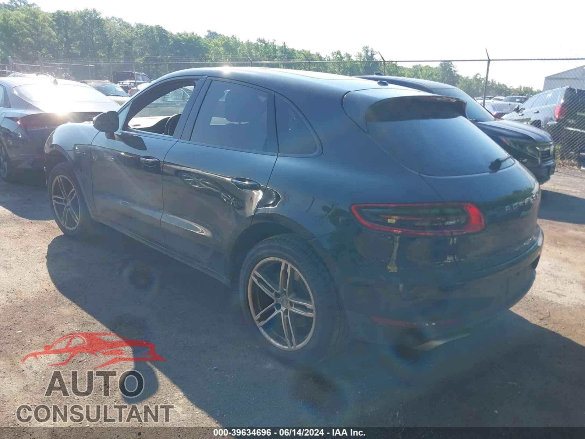 PORSCHE MACAN 2017 - WP1AA2A58HLB06177