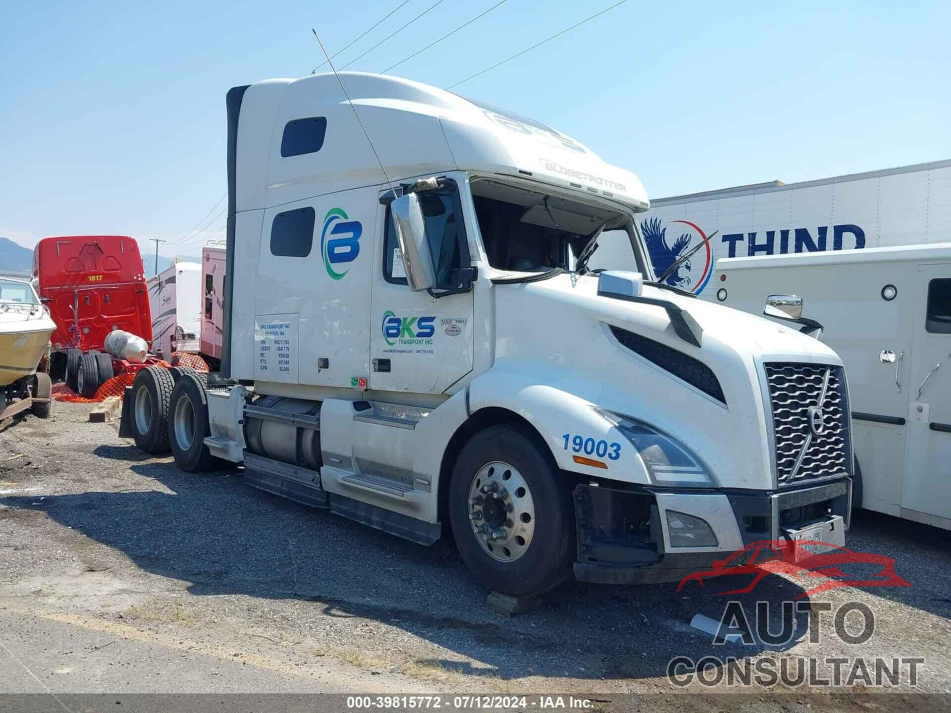 VOLVO VNL 2019 - 4V4NC9EH6KN211293