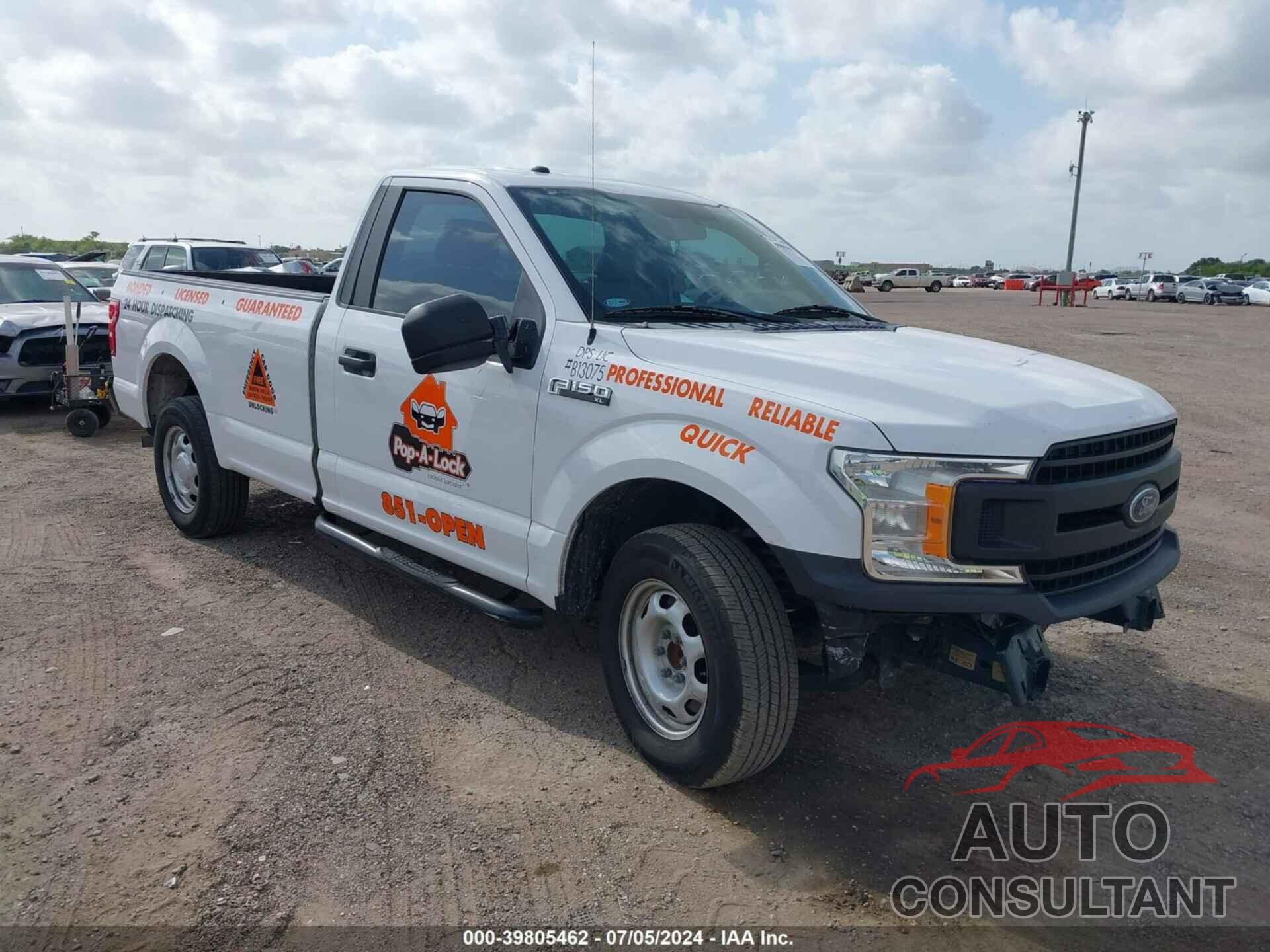 FORD F-150 2018 - 1FTMF1CBXJKD88606