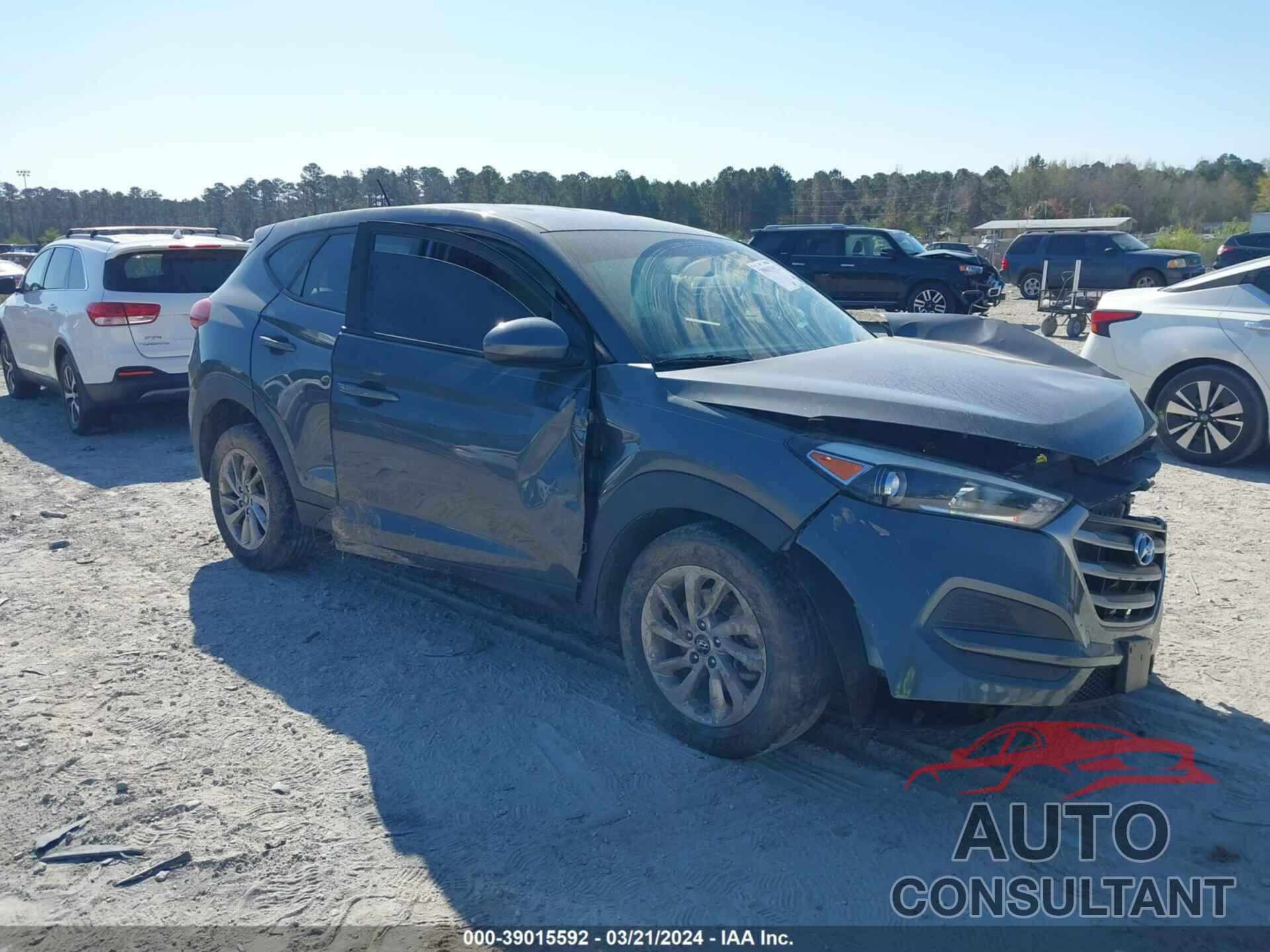 HYUNDAI TUCSON 2017 - KM8J23A44HU527430