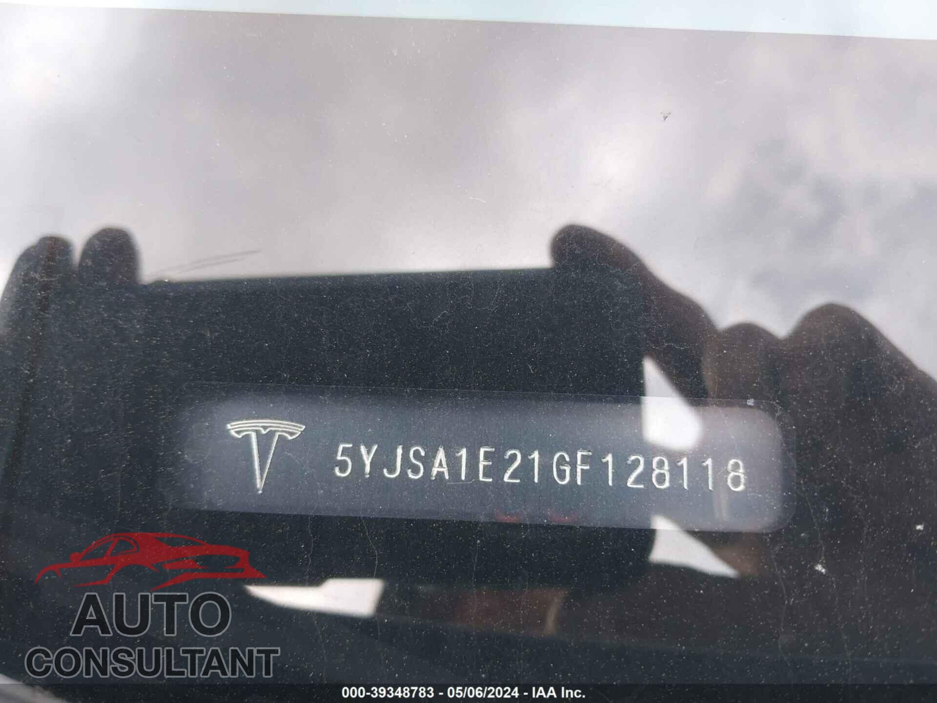 TESLA MODEL S 2016 - 5YJSA1E21GF128118