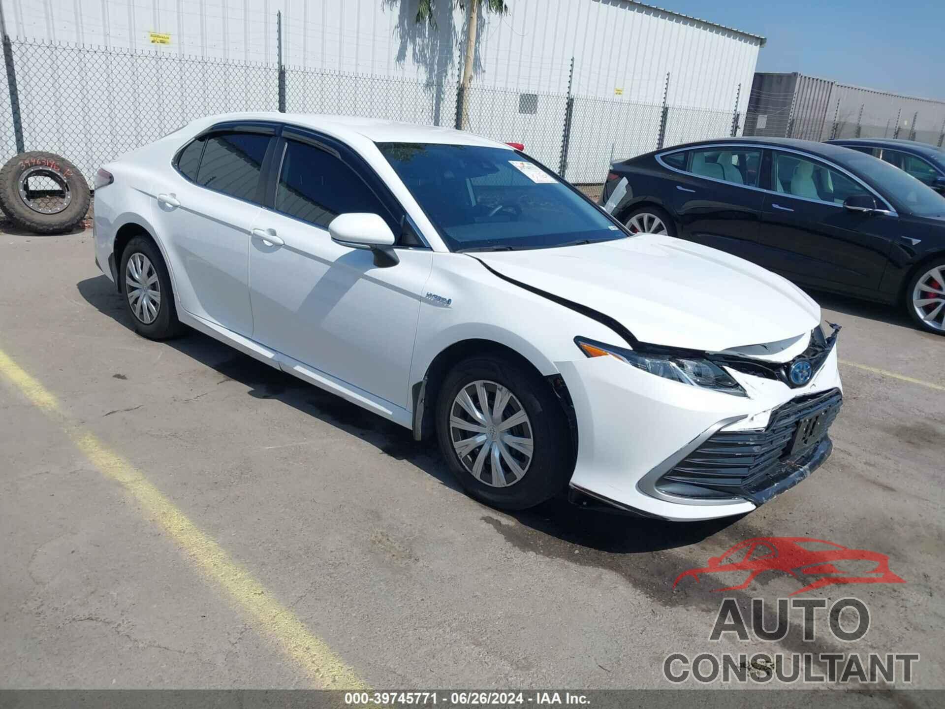 TOYOTA CAMRY 2021 - 4T1C31AK3MU551124